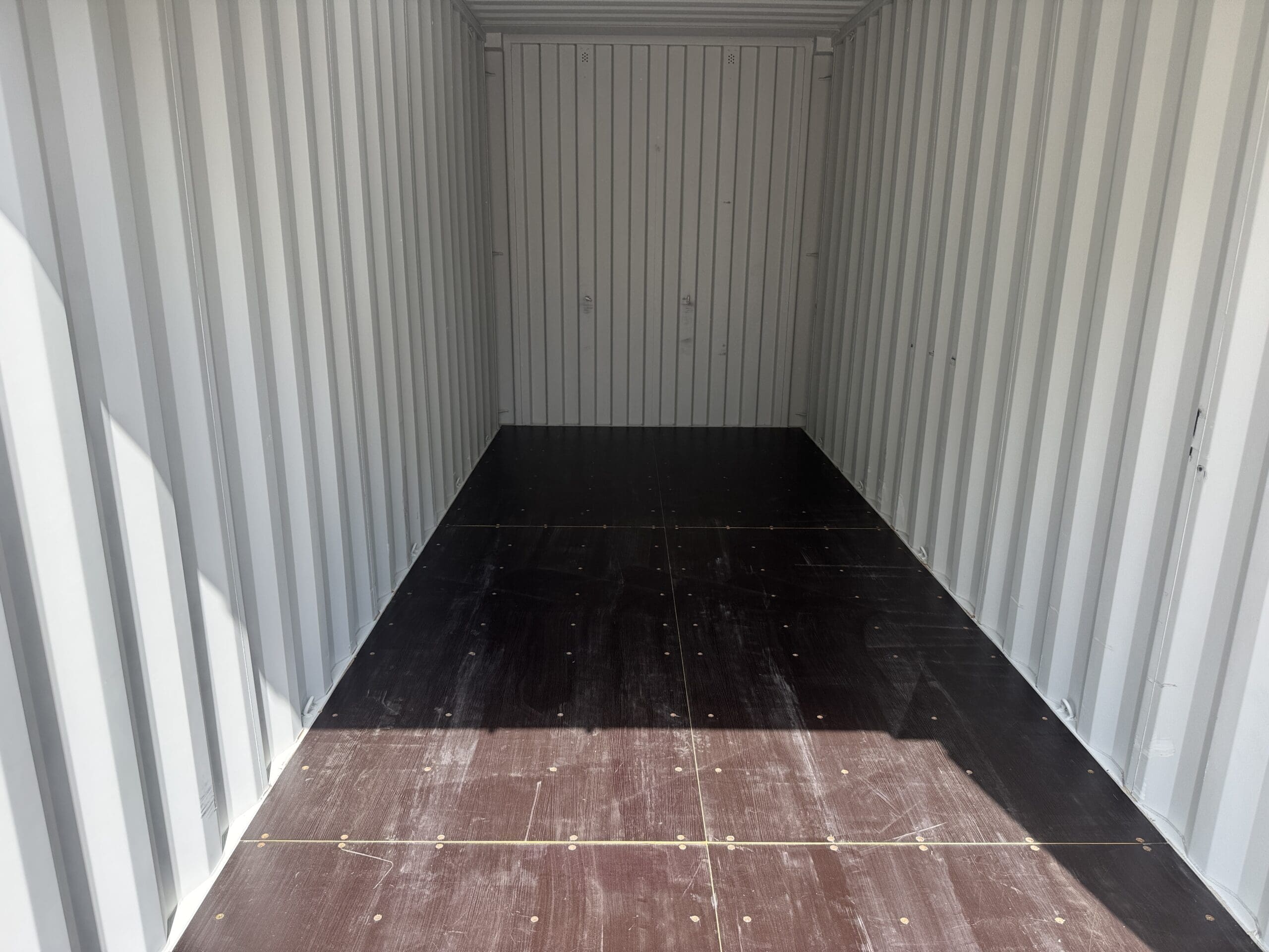 20ft New High Cube Shipping Container – Wind & Watertight – Beige — 20ft — new (image 3 of 12)