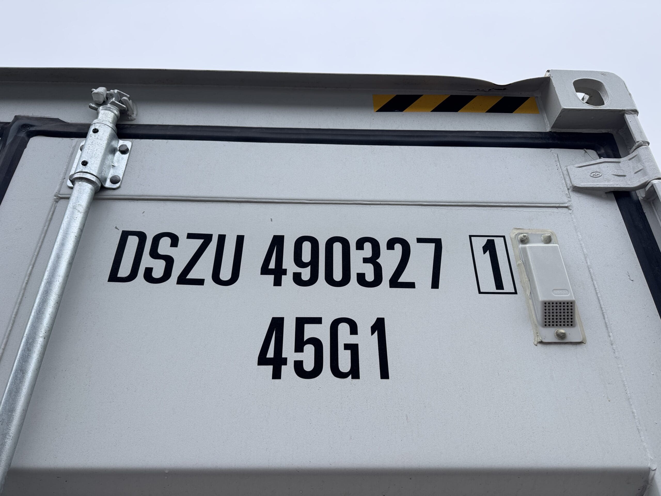 40ft New High Cube Shipping Container – Wind & Watertight – Gray — 40ft — new (image 2 of 12)