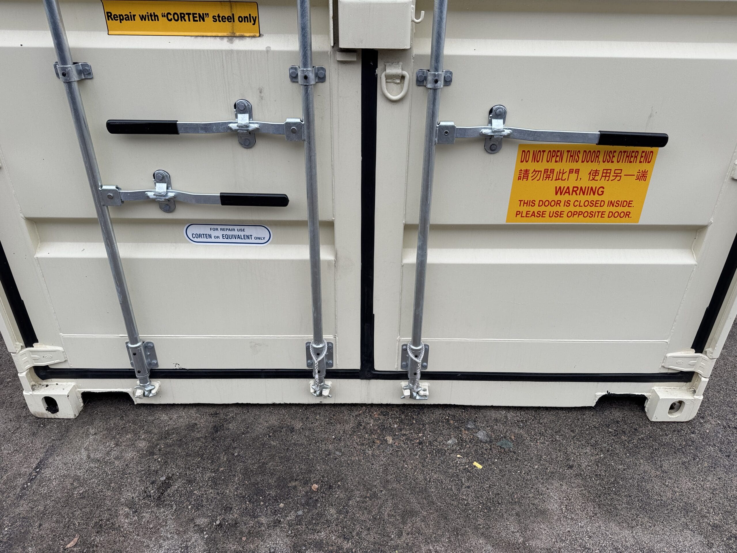 20ft New Shipping Container – Wind & Watertight – Beige — 20ft — new (image 12 of 12)