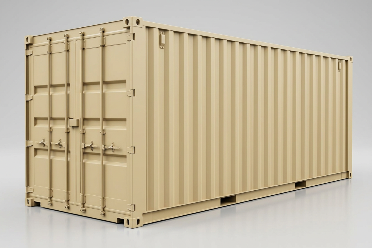 16Ft Storage Container With Roll-Up Door – Wind & Watertight — 16ft — refurbished — storage containers (image 2 of 2)