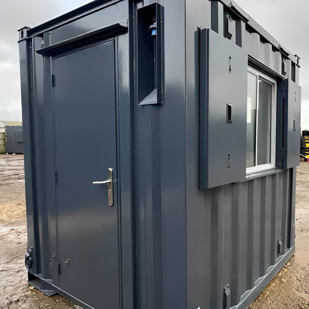 7Ft x 7Ft Shipping Container Office | Portable Building | Anti-Vandal Building — 20ft — new (image 6 of 7)