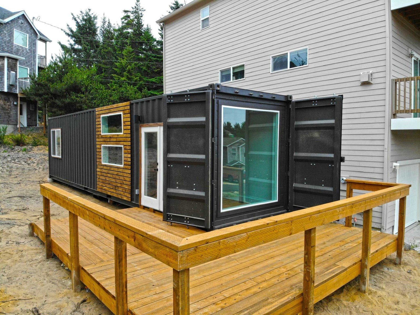 40ft Kennedy Luxury Container Home | 1 Bed 1 Bath Prefab Shipping Container House — 40ft — new (image 3 of 27)