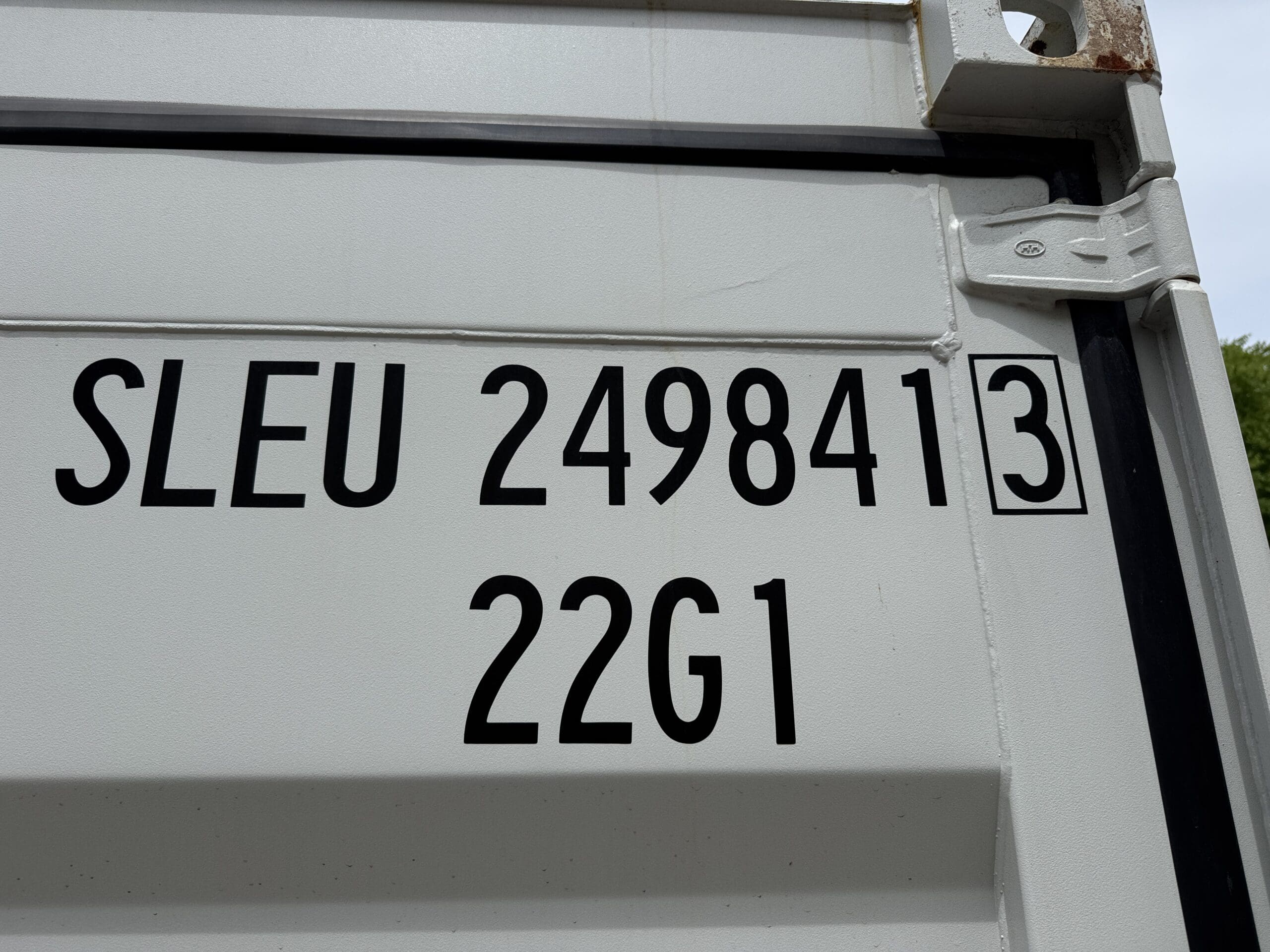 20ft New Shipping Container – Wind & Watertight – Gray — 20ft — new (image 2 of 12)