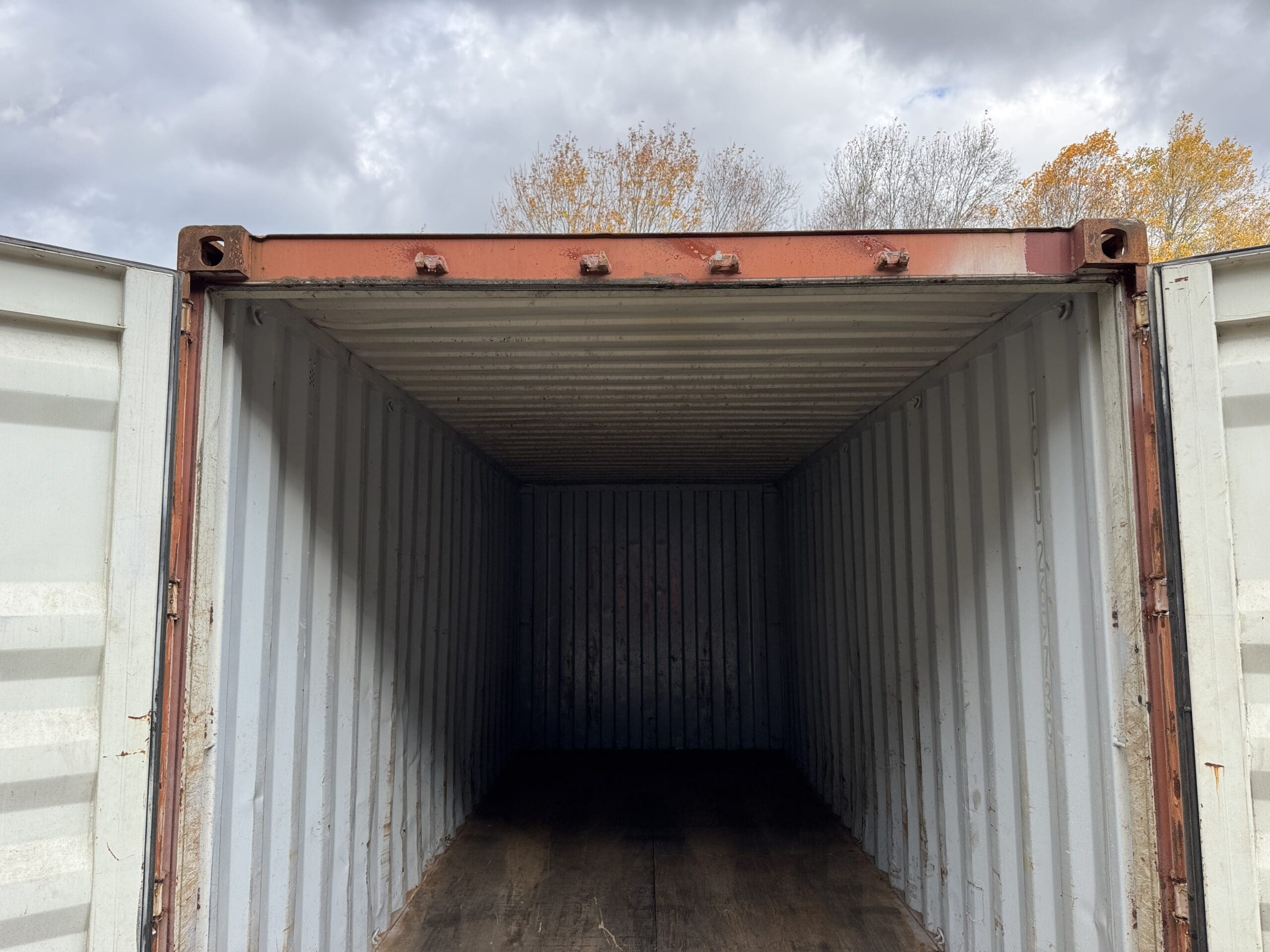 20ft Used Shipping Container – Wind & Watertight – Red — 20ft — used (image 5 of 12)