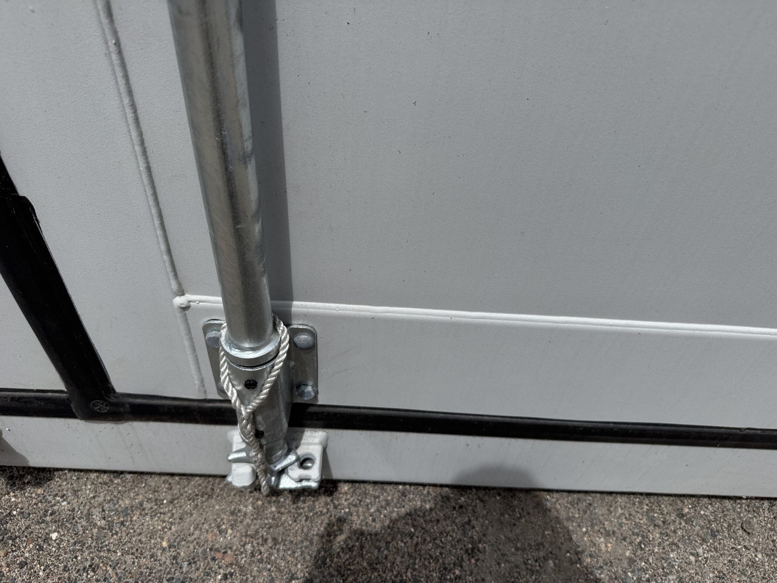 20ft New Shipping Container – Wind & Watertight – Gray — 20ft — new (image 7 of 12)
