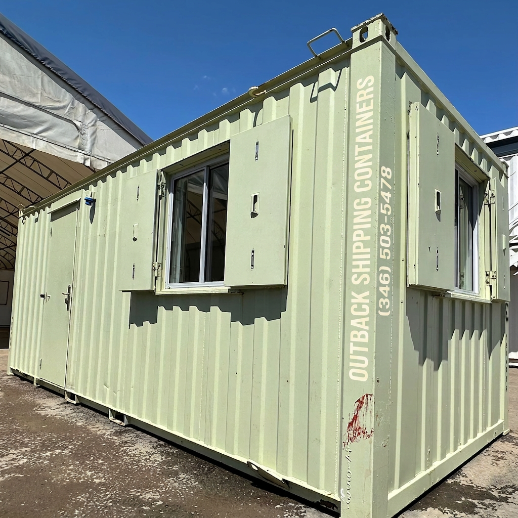 21x8ft — Canteen / Office — Building Site Accommodation — Portable Anti-Vandal - image 1