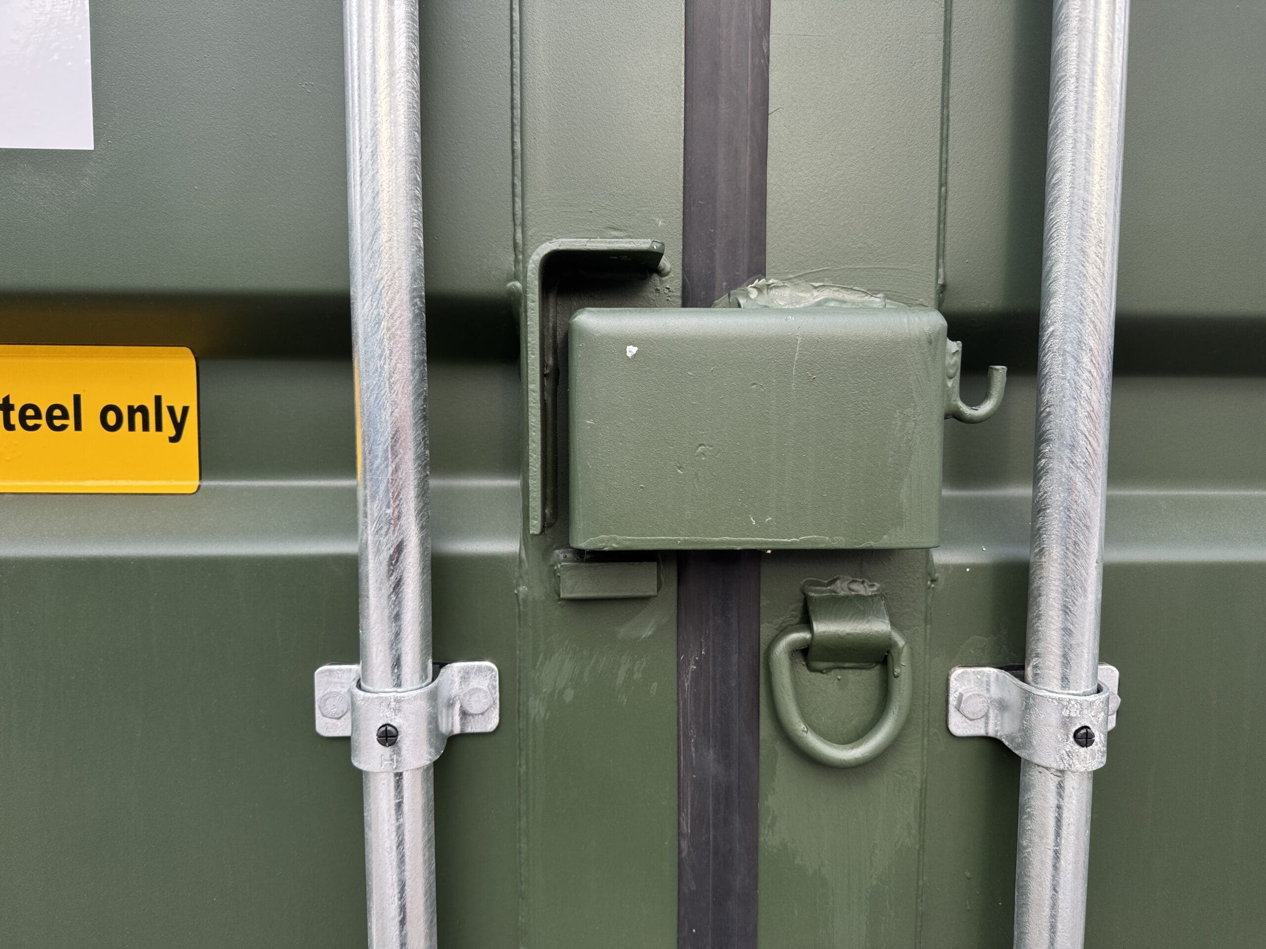 40ft New High Cube Shipping Container – Wind & Watertight – Green — 40ft — new (image 5 of 12)