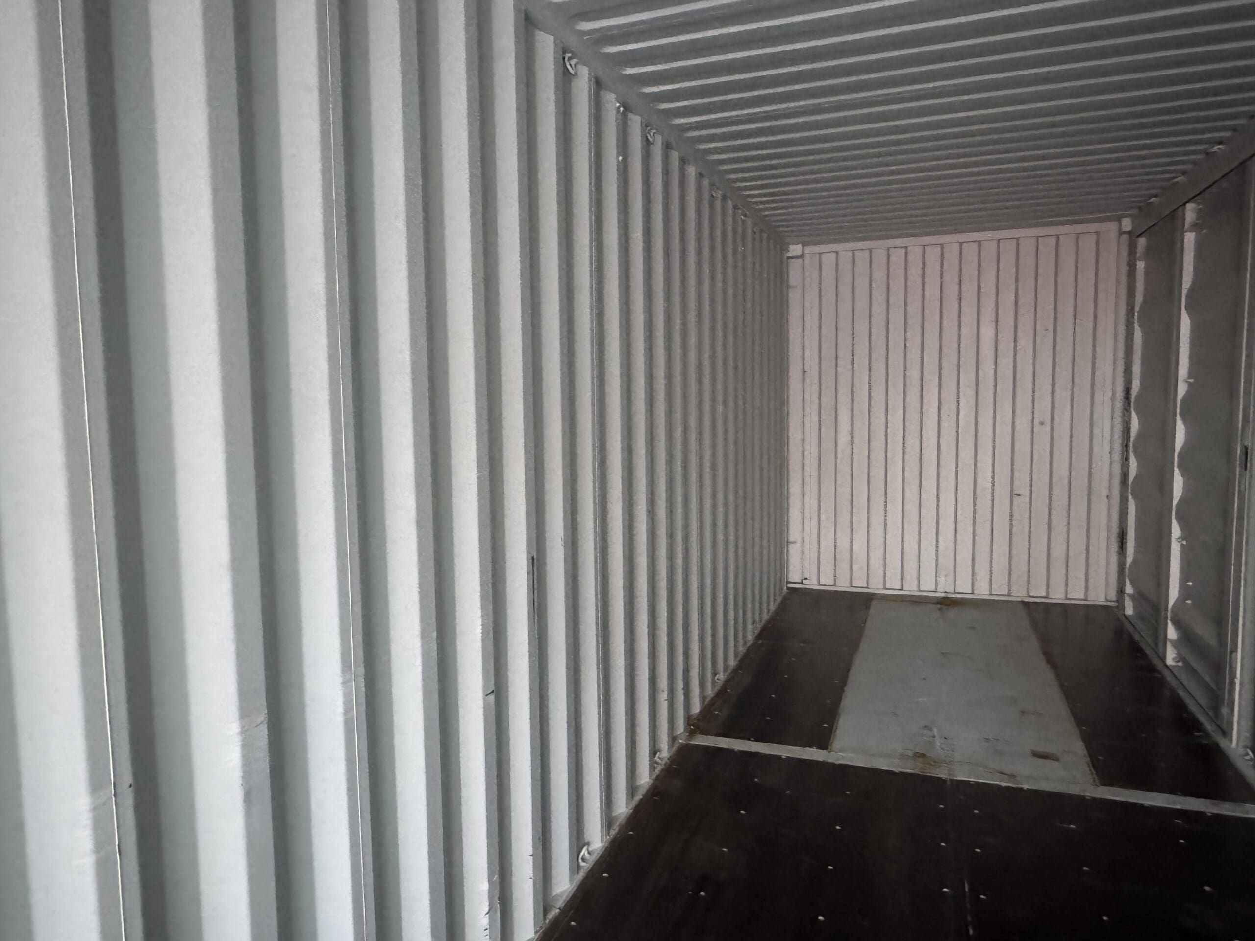 40ft New High Cube Shipping Container – Wind & Watertight – Gray — 40ft — new (image 10 of 12)