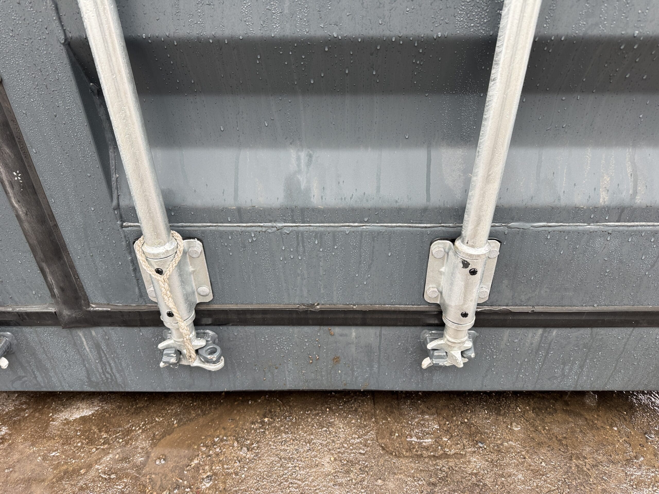 40ft New High Cube Shipping Container – Wind & Watertight – Dk Gray — 40ft — new (image 7 of 12)