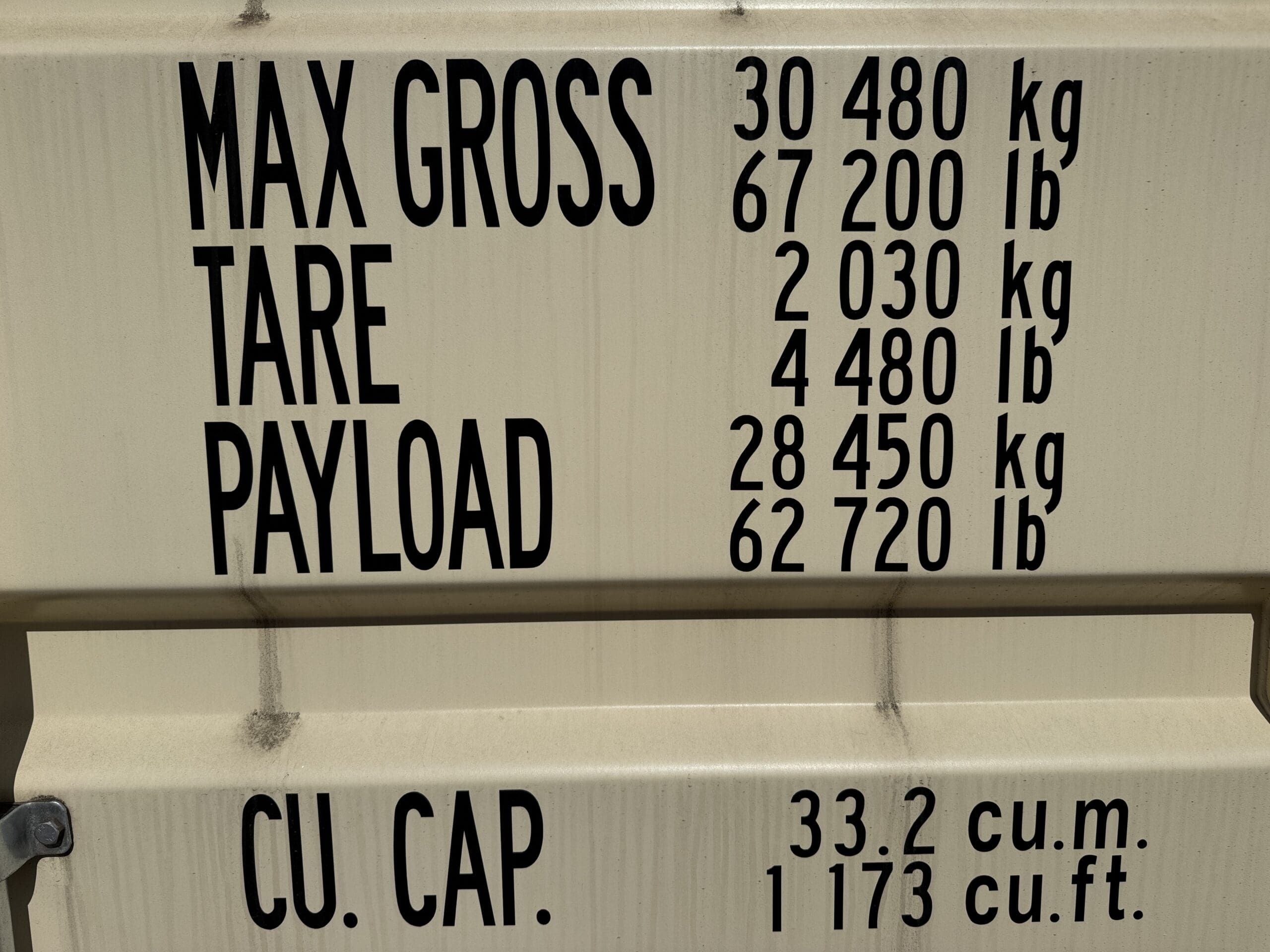20ft New Shipping Container – Wind & Watertight – Beige — 20ft — new (image 8 of 12)