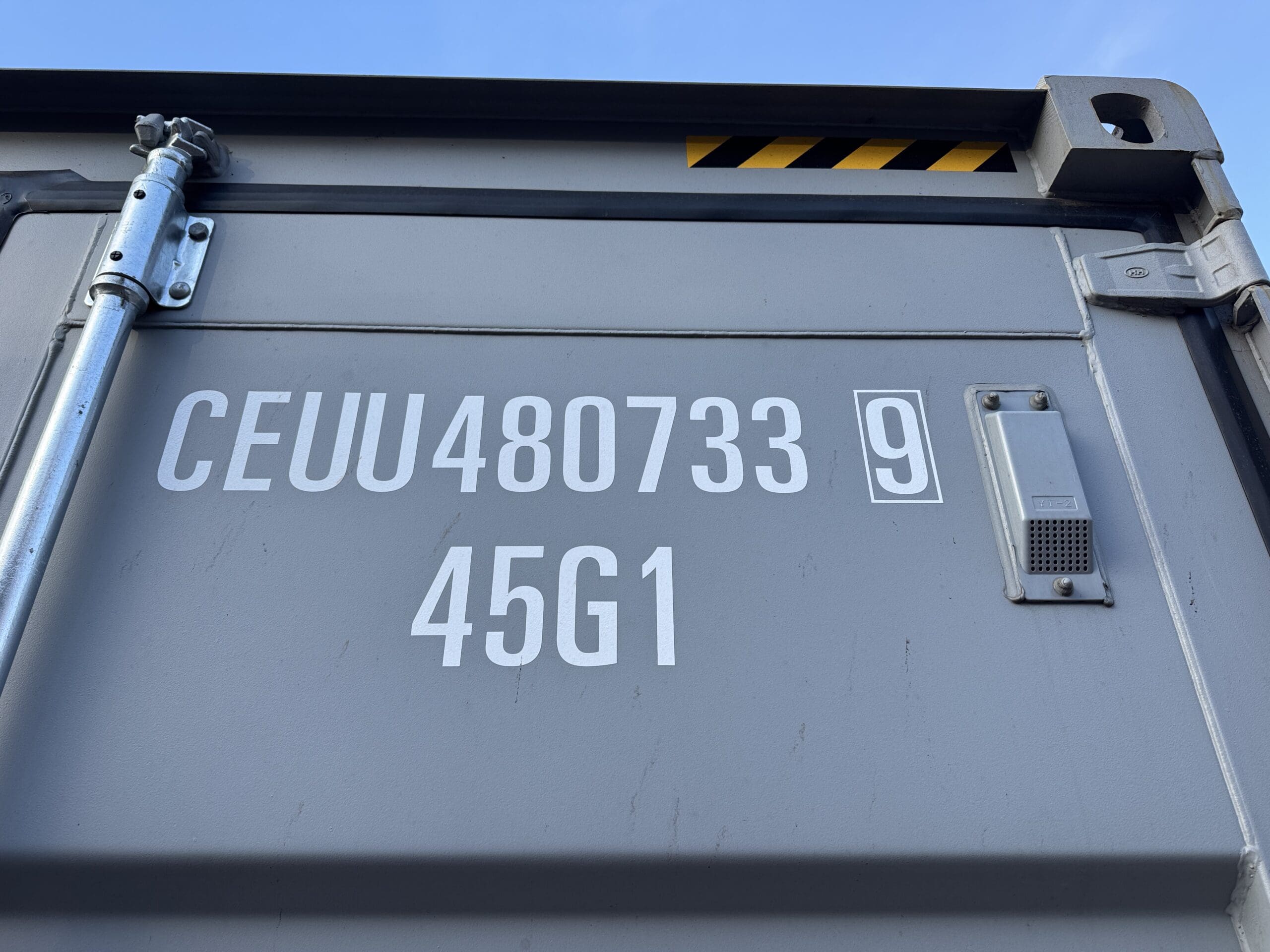 40ft New High Cube Shipping Container – Wind & Watertight – Gray — 40ft — new (image 2 of 12)
