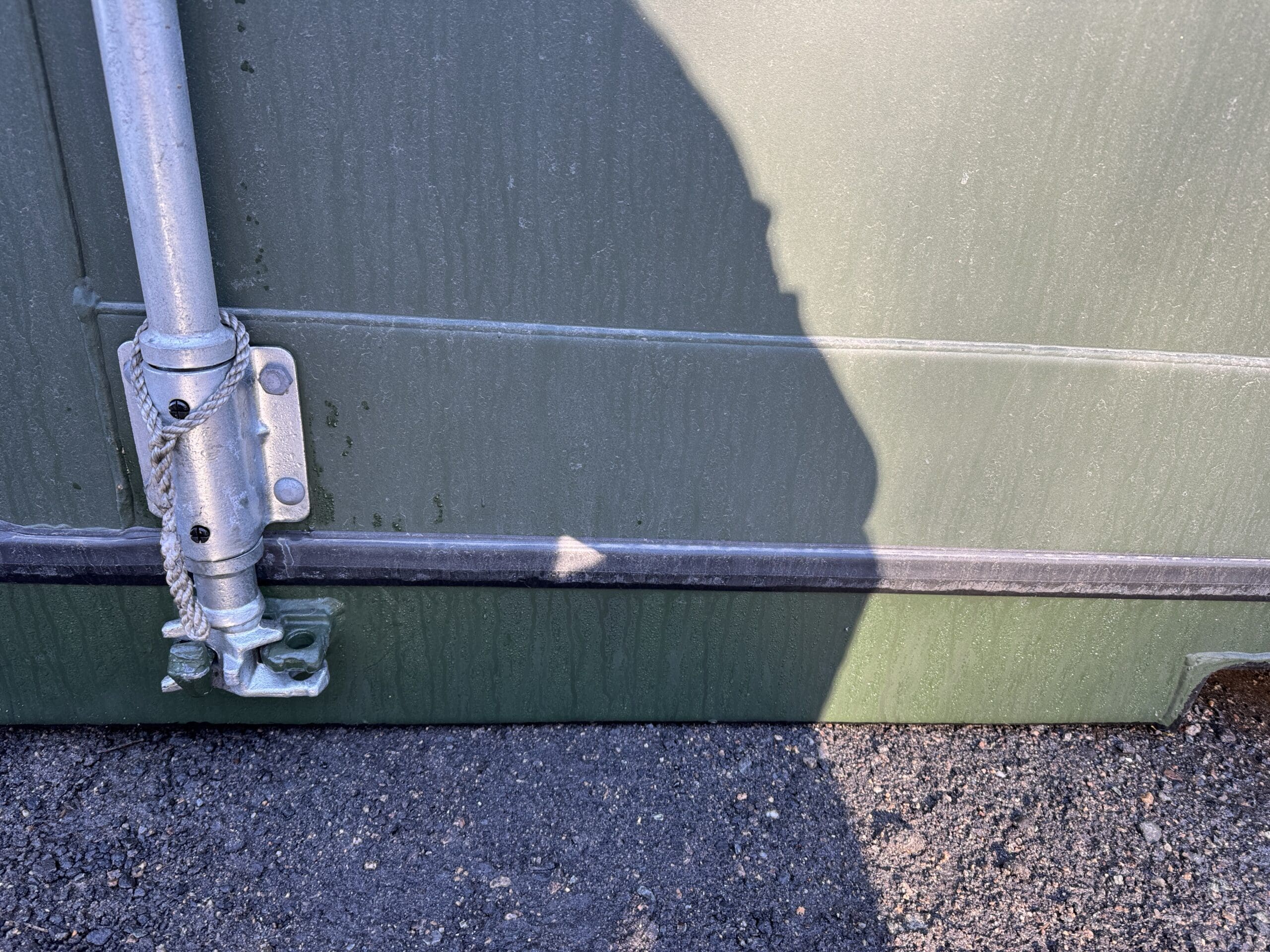 40ft New High Cube Shipping Container – Wind & Watertight – Green — 40ft — new (image 7 of 12)