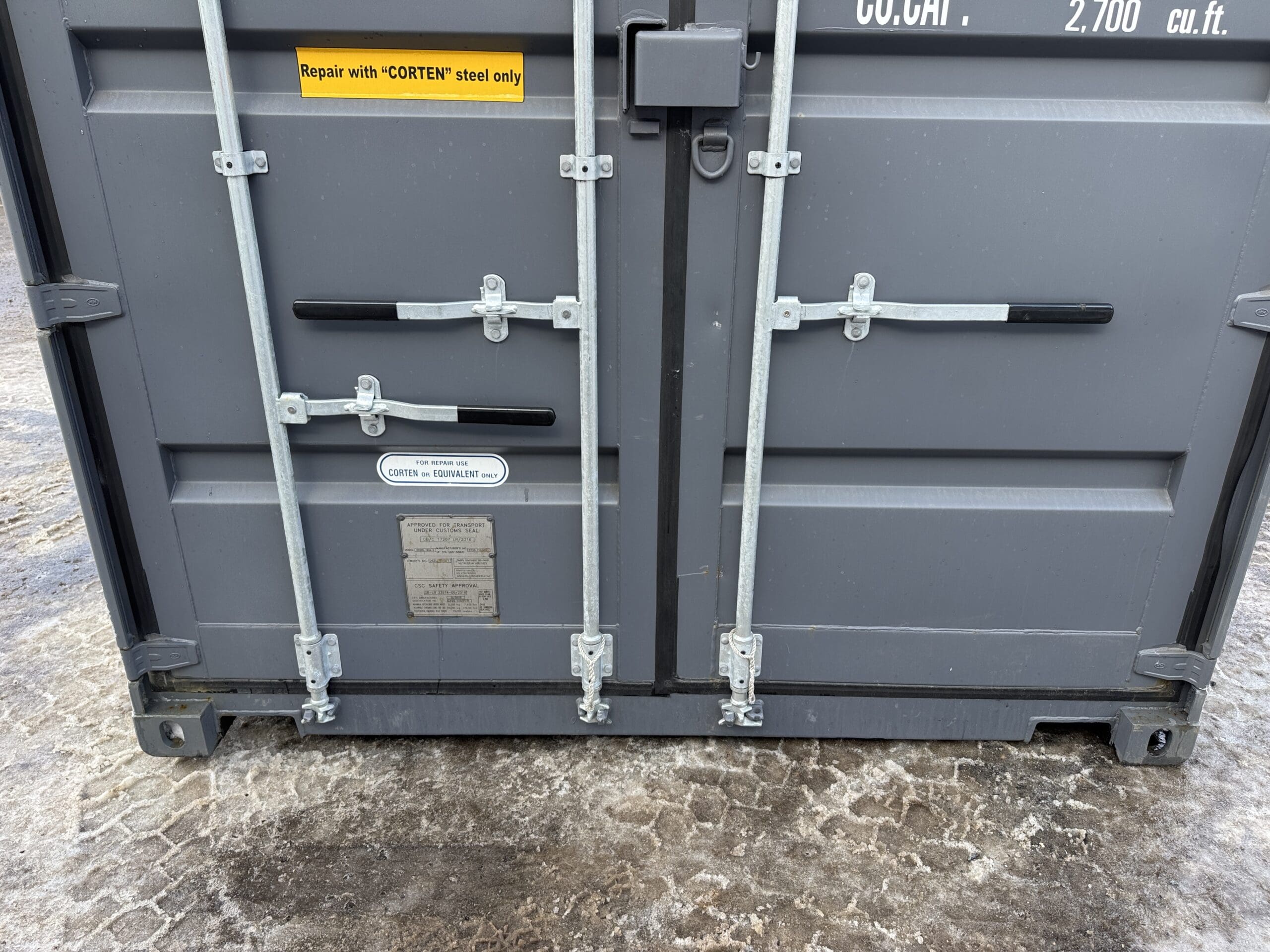 40ft New High Cube Shipping Container – Wind & Watertight — 40ft — new (image 6 of 12)