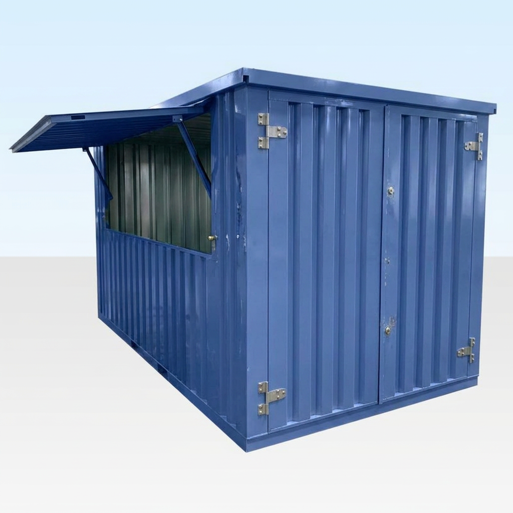 4M Flat Pack Kiosk — new — storage containers (image 2 of 3)