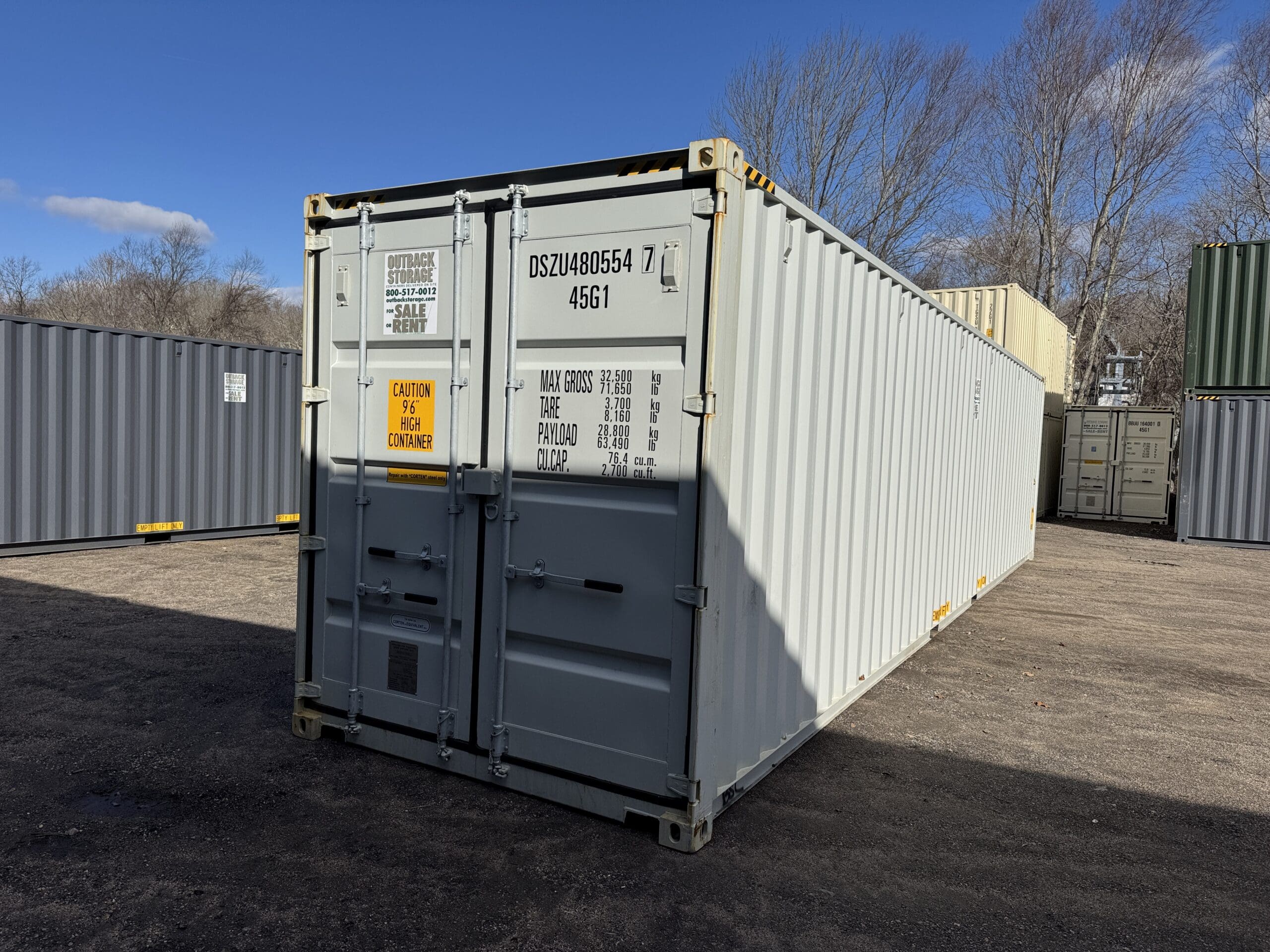 40ft New High Cube Shipping Container – Wind & Watertight — 40ft — new (image 8 of 12)