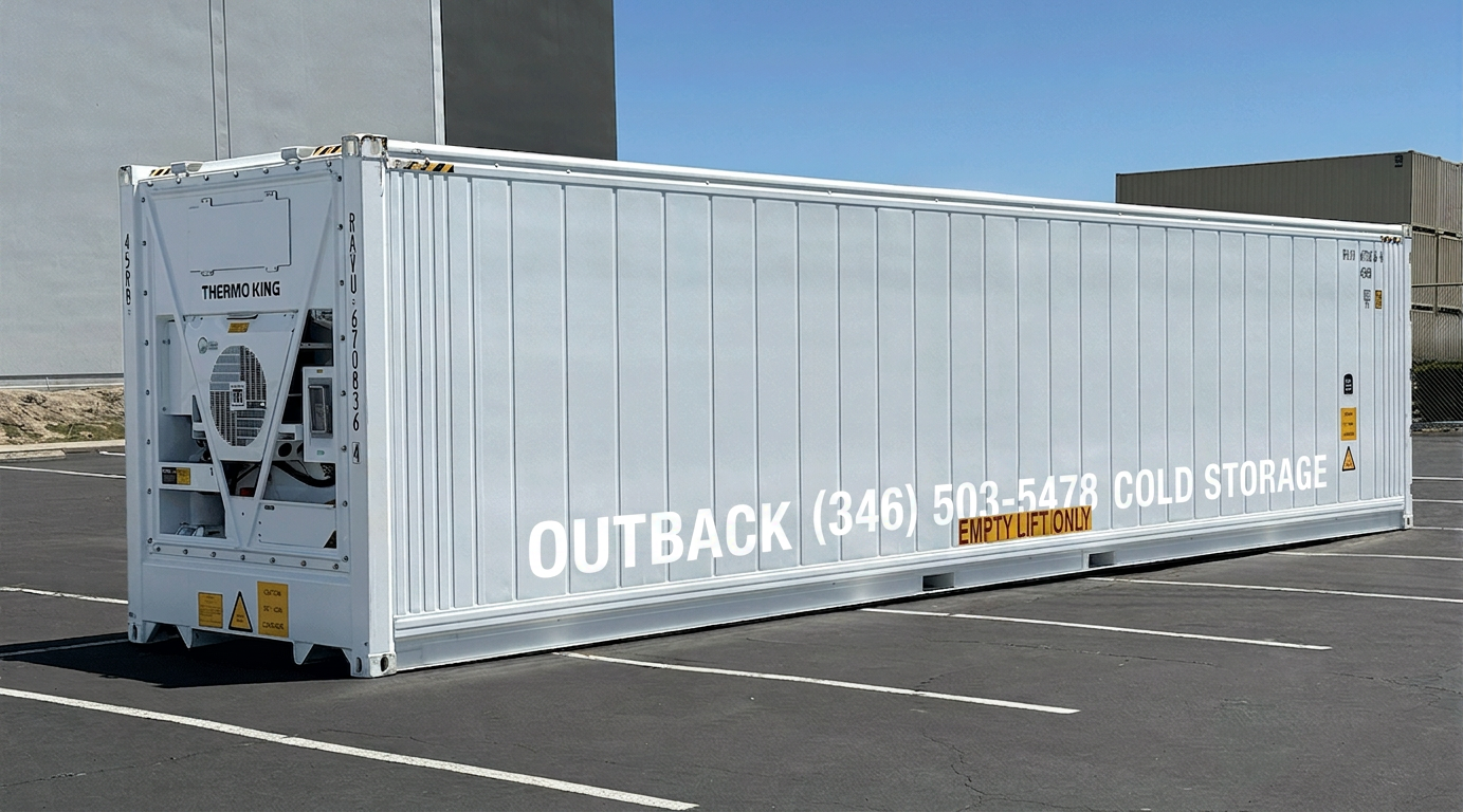 New 40 ft refrigerated container for sale
