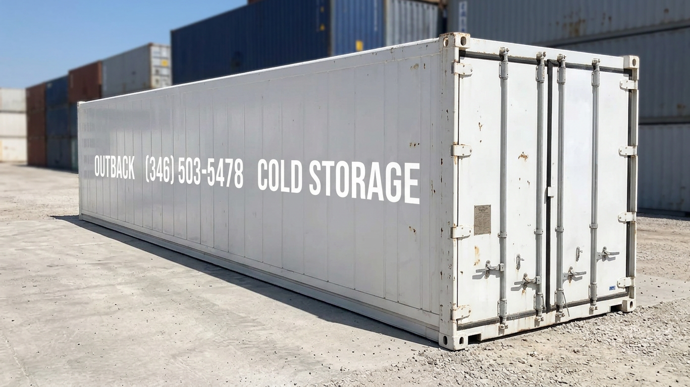 Single-Phase 40ft Refurbished Refrigerated Container Low Temp — 40ft — refurbished — refrigerated containers (image 6 of 6)