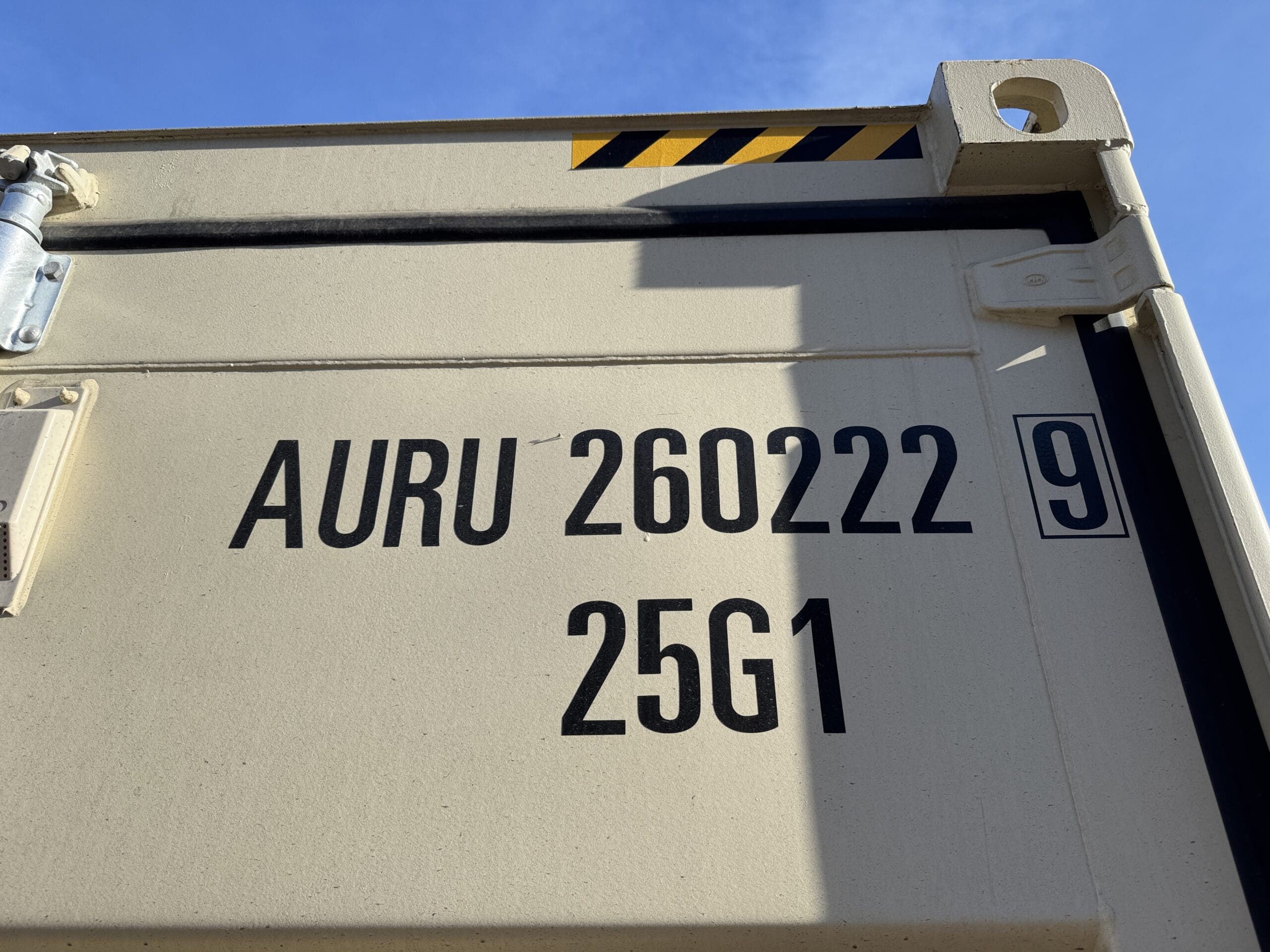 20ft New High Cube Shipping Container – Wind & Watertight – Beige — 20ft — new (image 2 of 12)