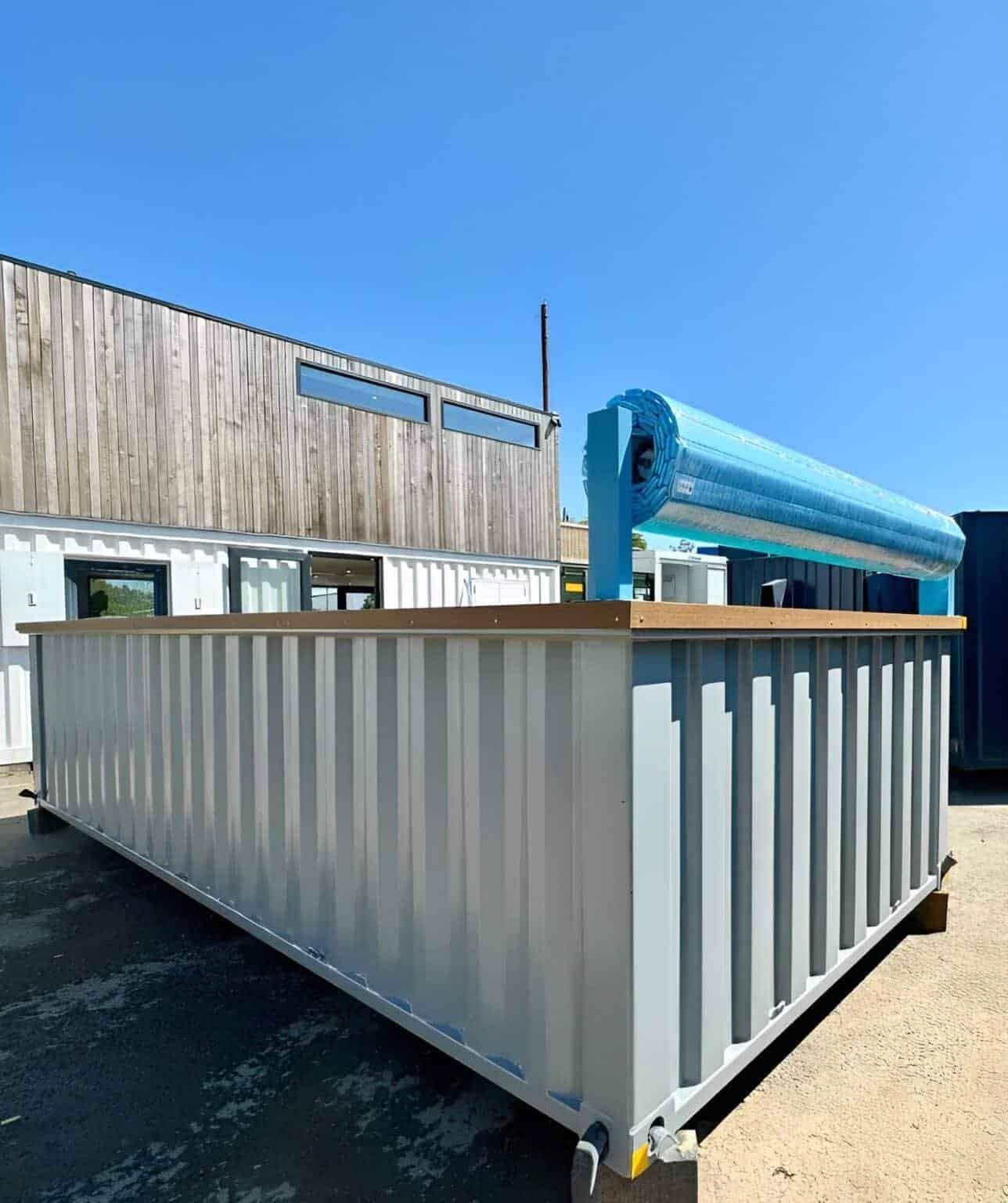 20ft Portable Container Swimming Pool | Caribbean Blue Outdoor Swimming Pool — 20ft — new (image 12 of 16)