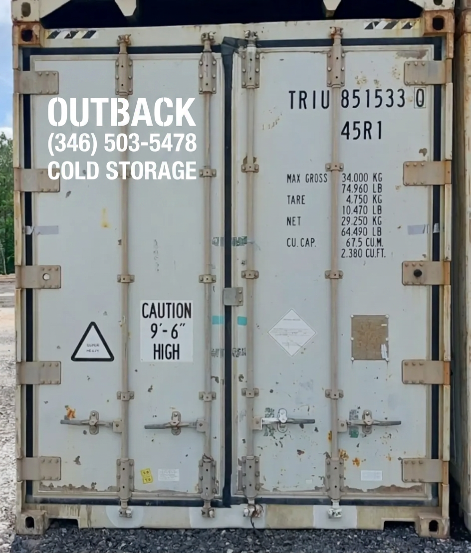 Working 40ft Refrigerated High Cube Reefer Container 2010 Carrier Thinline Used — 40ft refrigerated container (image 6 of 6)