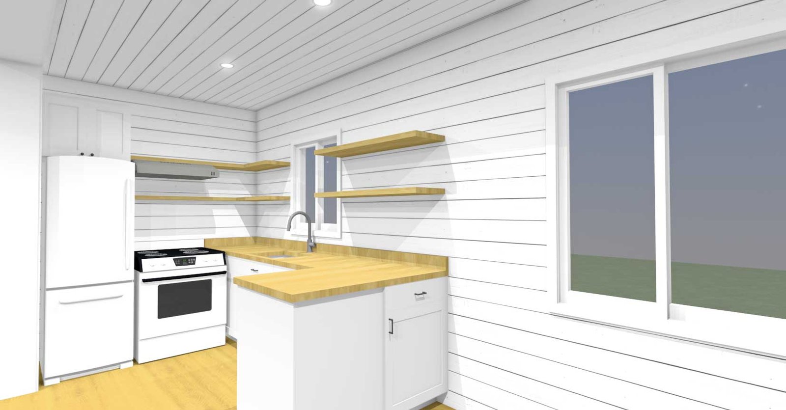 Luxury 2 Bedroom Shipping Container Home | The Clark | Two 40ft Containers — 40ft — new (image 6 of 19)