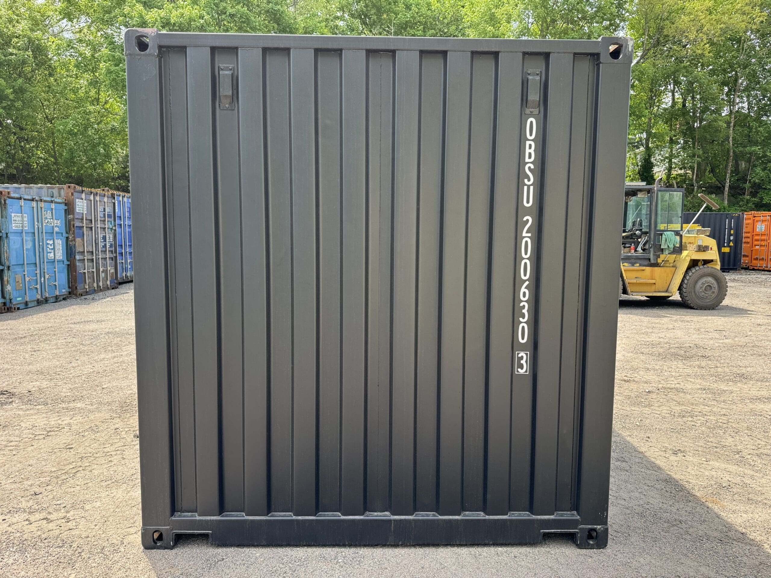 20ft New Shipping Container – Wind & Watertight – Black — 20ft — new (image 10 of 12)
