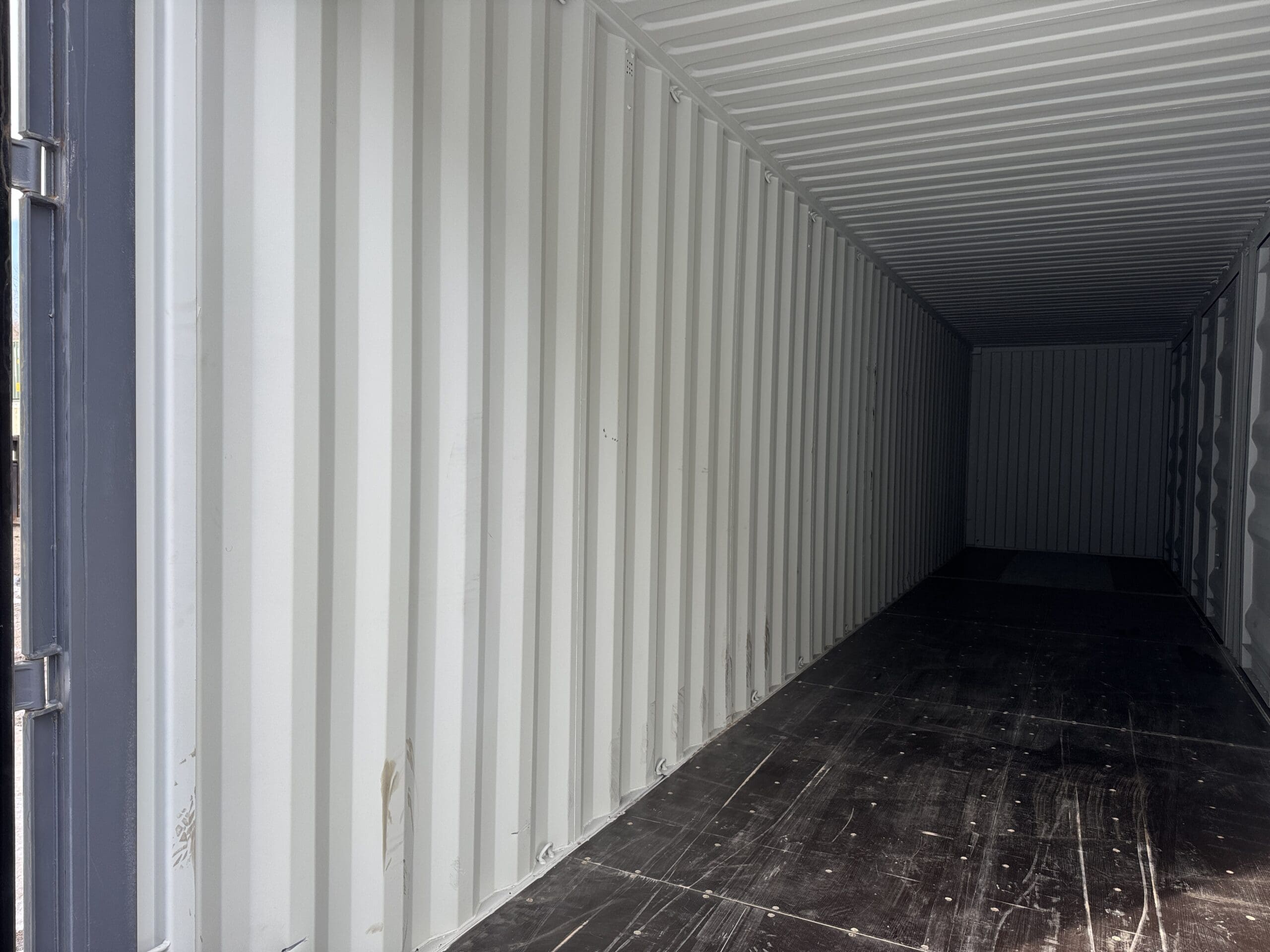 40ft New High Cube Shipping Container – Wind & Watertight – Dk Gray — 40ft — new (image 11 of 12)