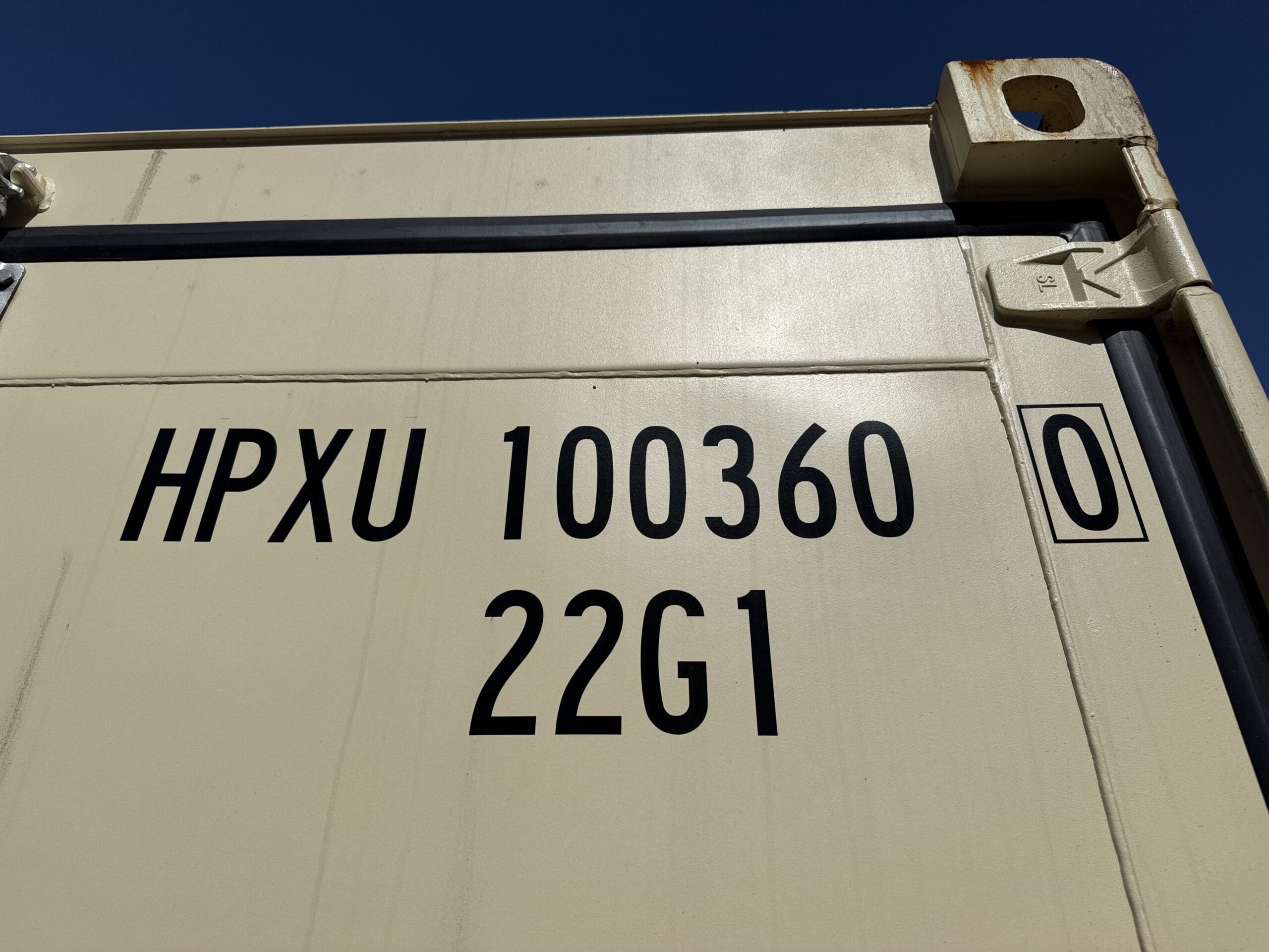 20ft New Shipping Container – Wind & Watertight – Beige — 20ft — new (image 2 of 12)