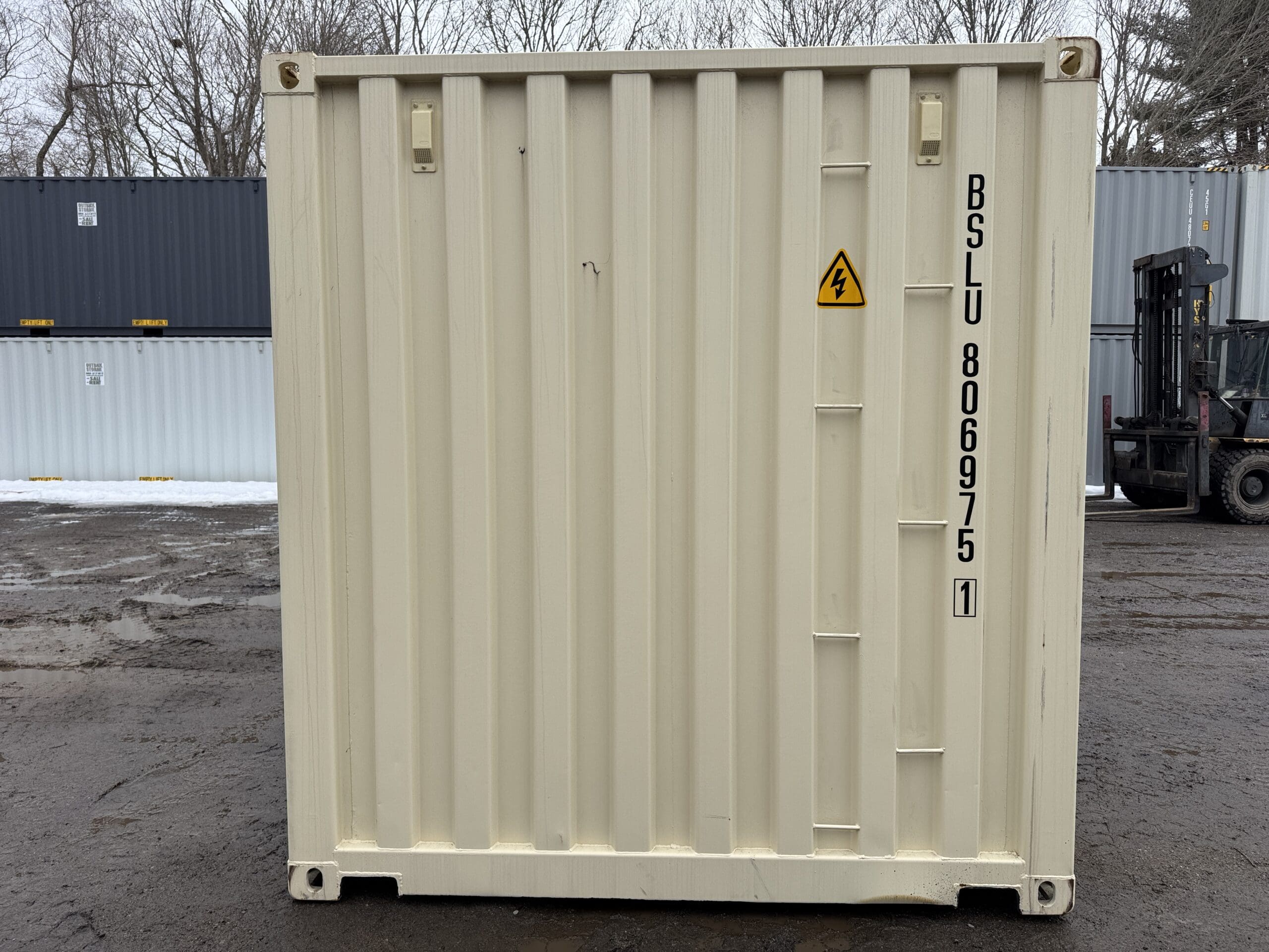 20ft New Shipping Container – Wind & Watertight – Beige — 20ft — new (image 12 of 12)