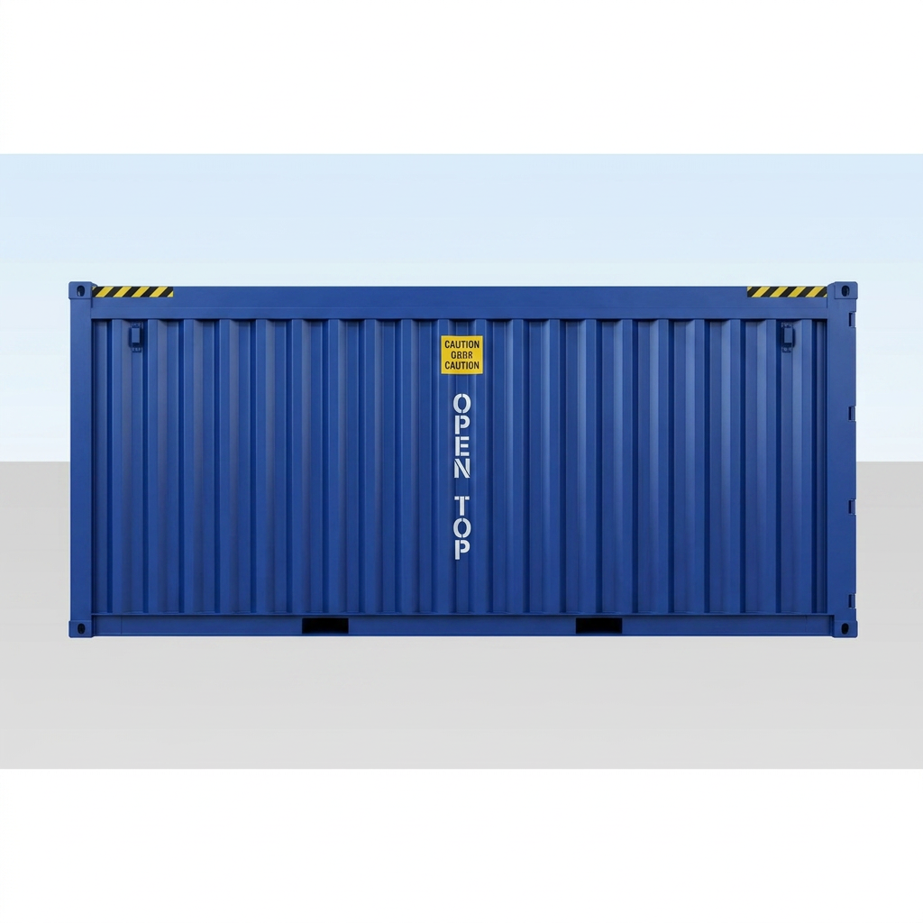 20Ft X 8Ft Used Shipping Container Open Top — 20ft — used — storage containers (image 4 of 4)