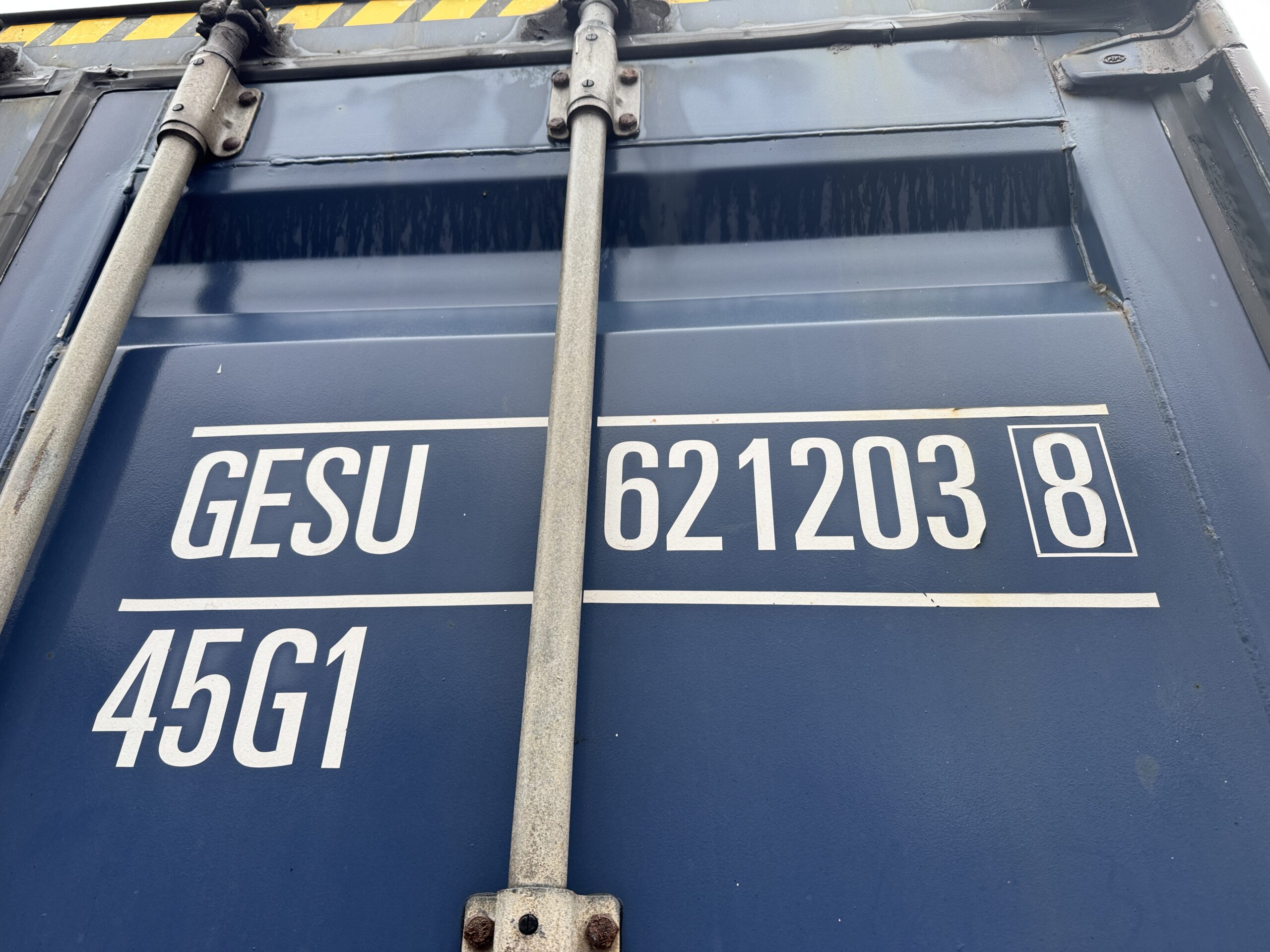 40ft Used High Cube Shipping Container – Wind & Watertight – Blue — 40ft — used (image 2 of 12)