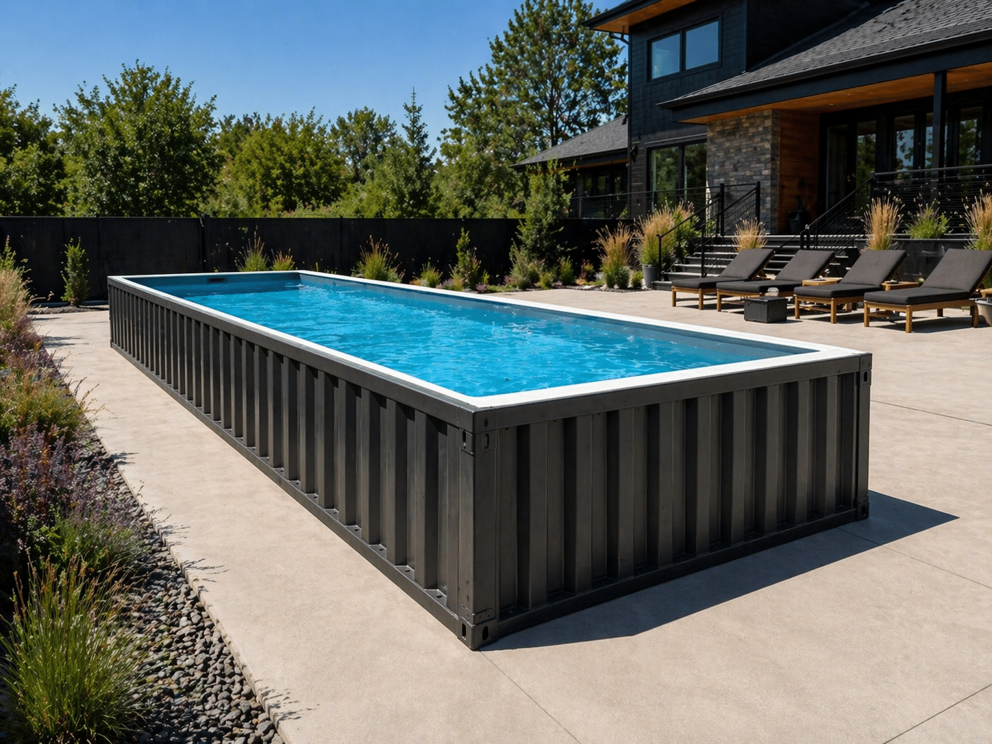40FT Shipping Container Pool — 40ft — new (image 6 of 7)