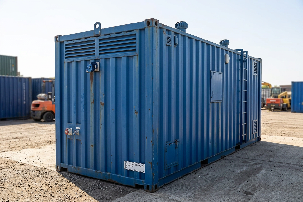 4+1 Steel Toilet Cabin 20FT x 9FT — 20FT — new — sanitation units (image 5 of 6)
