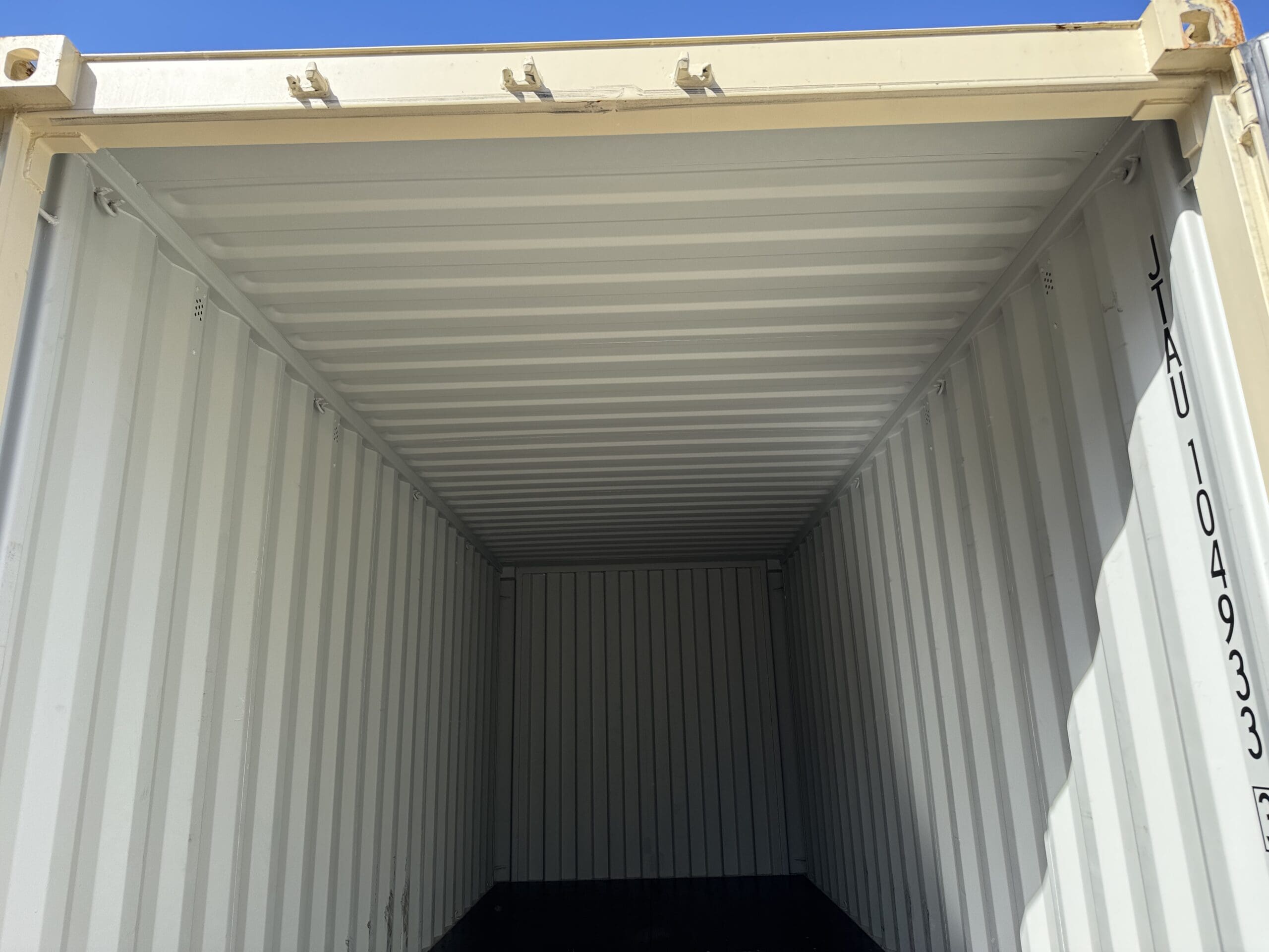 20ft New Shipping Container – Wind & Watertight – Beige — 20ft — new (image 10 of 12)