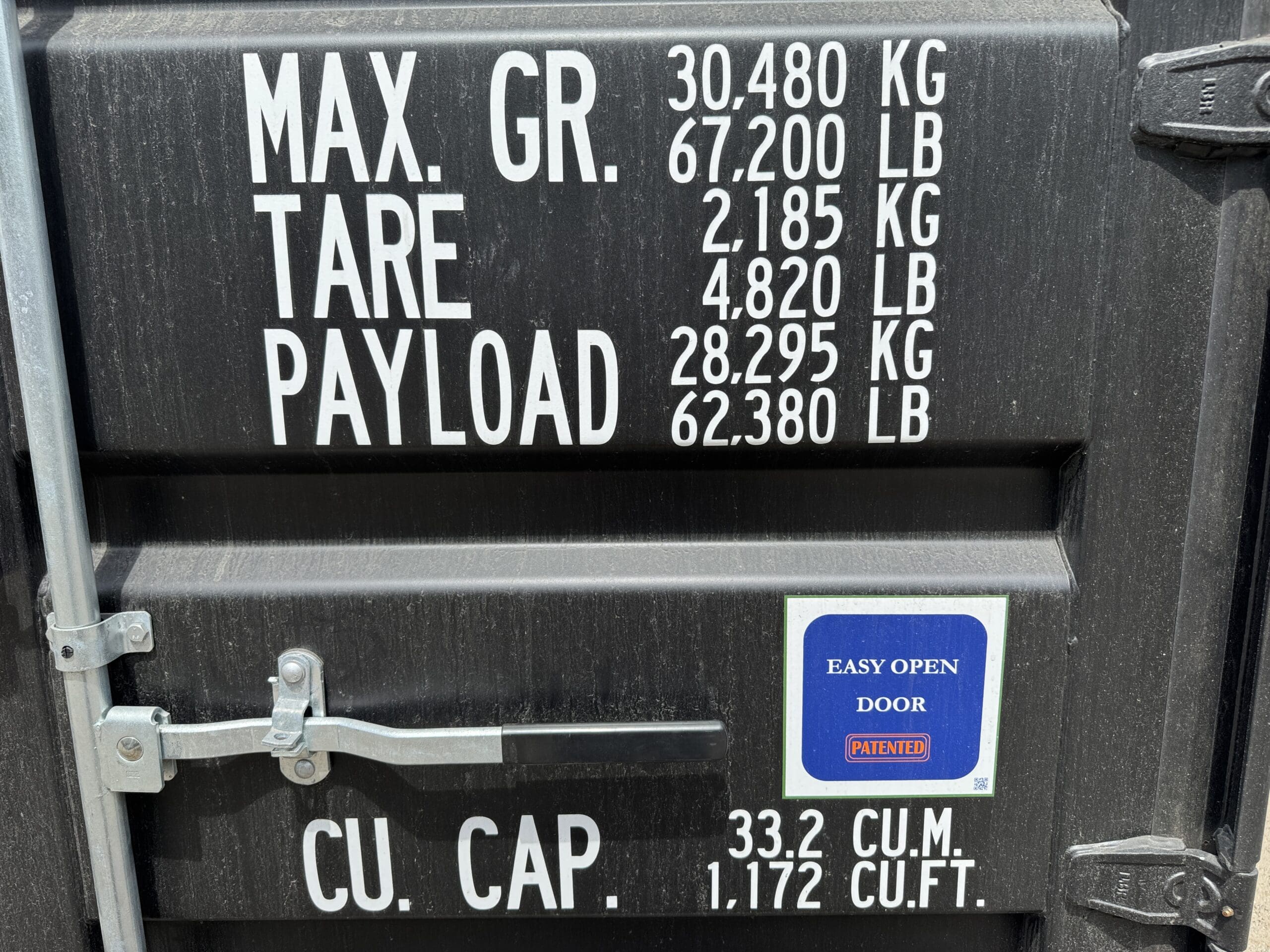 20ft New Shipping Container – Wind & Watertight – Black — 20ft — new (image 8 of 12)