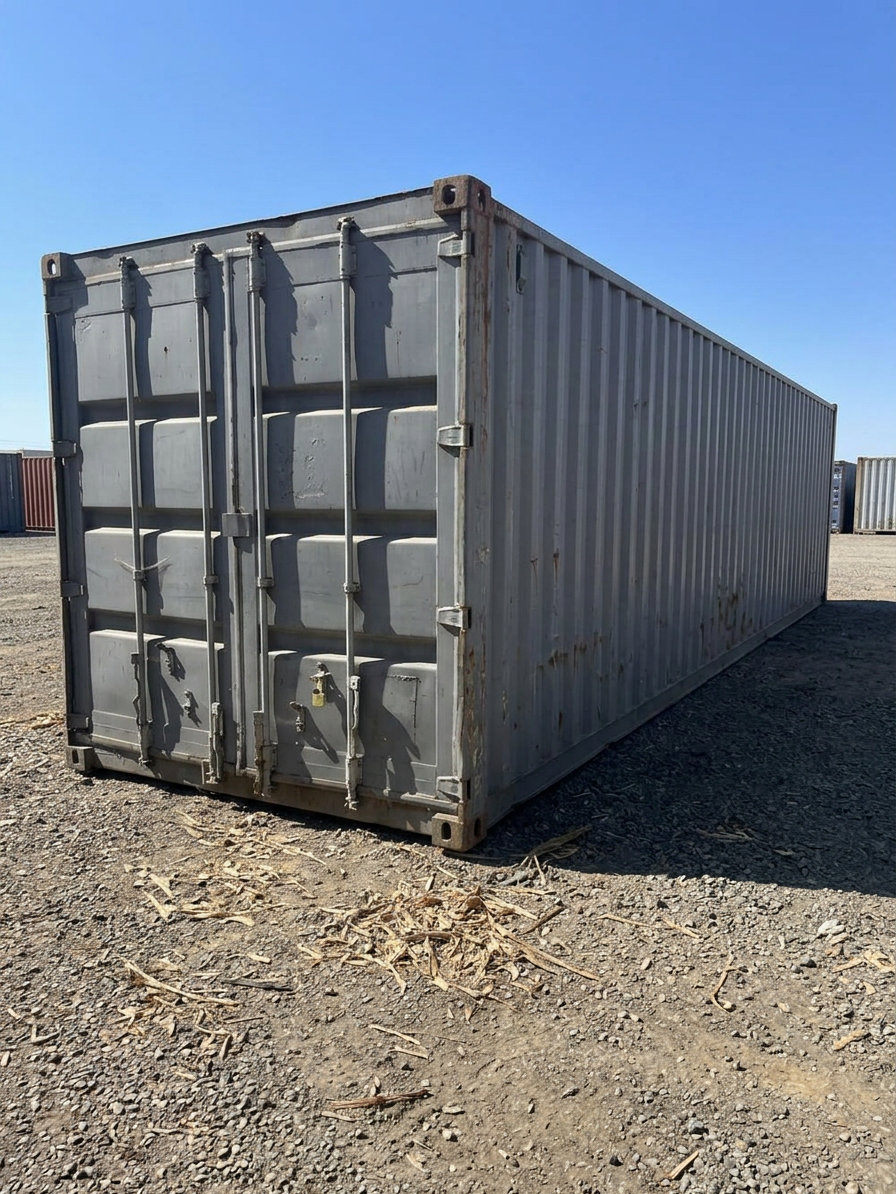Used 40ft Cargo Container Double Doors 40′ x 8′ x 8′ 6″ — 40ft — used — storage containers (image 5 of 6)