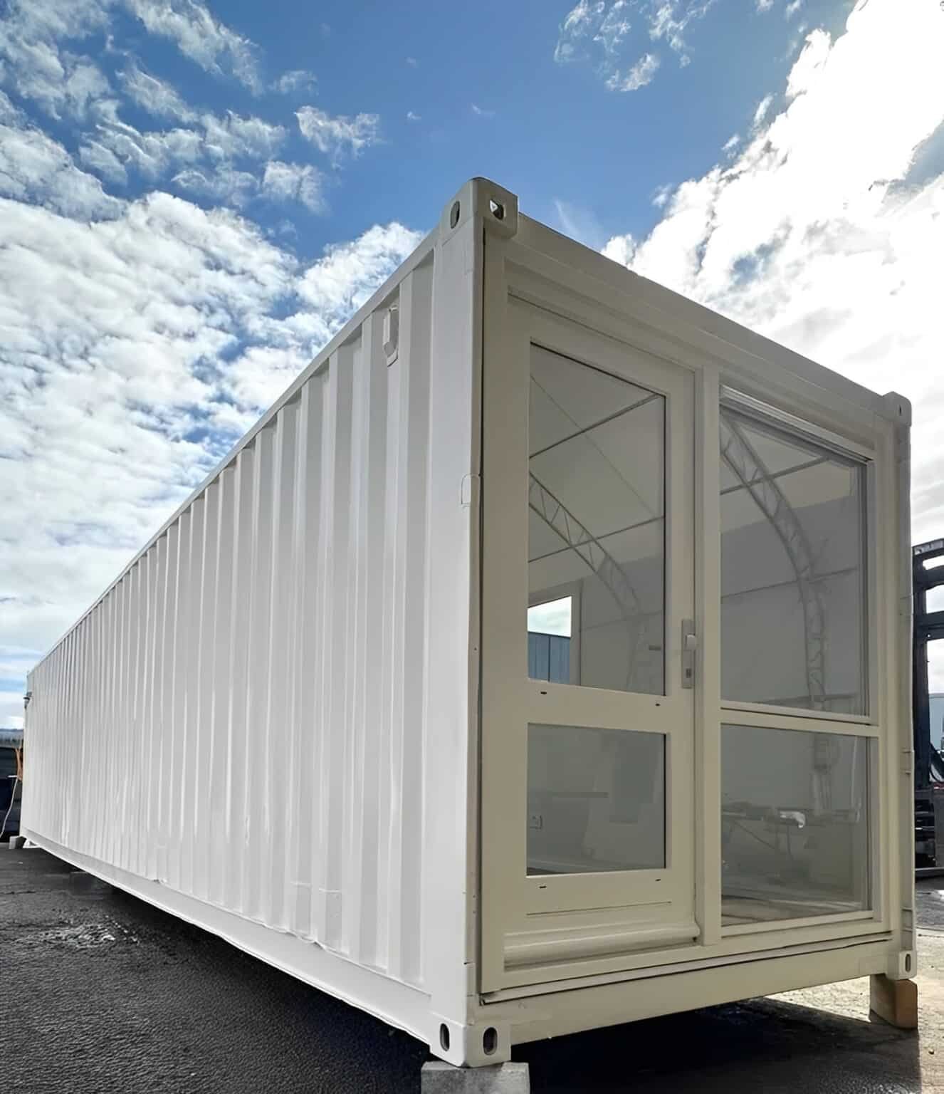 Converted 40ft Shipping Container | Open Plan Office | Portable Container Building — 40ft — new (image 8 of 13)