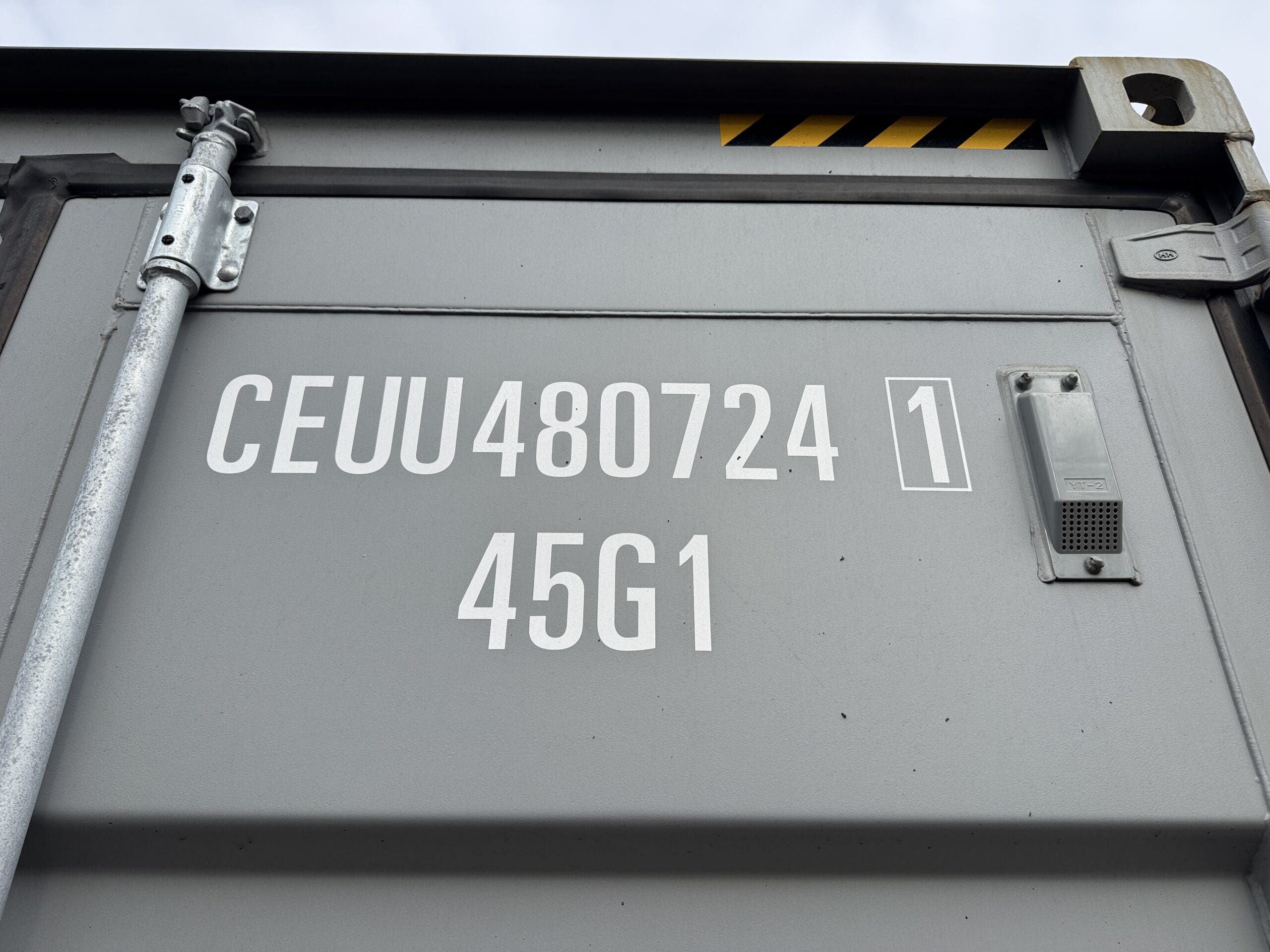 40ft New High Cube Shipping Container – Wind & Watertight – Gray — 40ft — new (image 2 of 12)