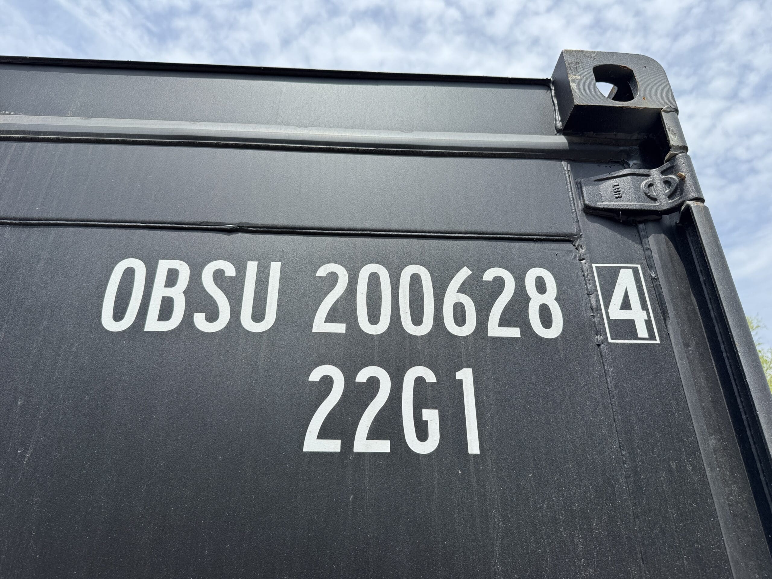 20ft New Shipping Container – Wind & Watertight – Black — 20ft — new (image 2 of 12)