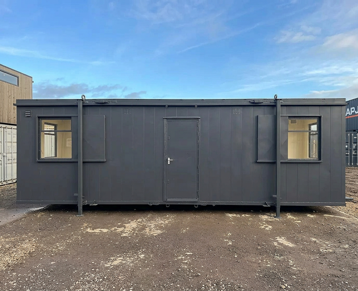 32 x 10 ft Custom Cabin — Canteen/Office with New WC/Wash Room, Kitchenette, Meeting Room — No 725 — refurbished (image 6 of 6)