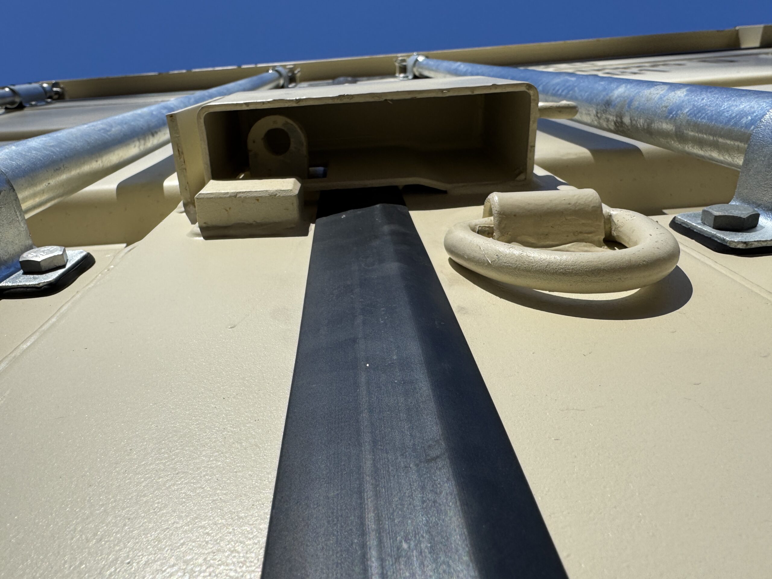 20ft New Shipping Container – Wind & Watertight – Beige — 20ft — new (image 6 of 12)