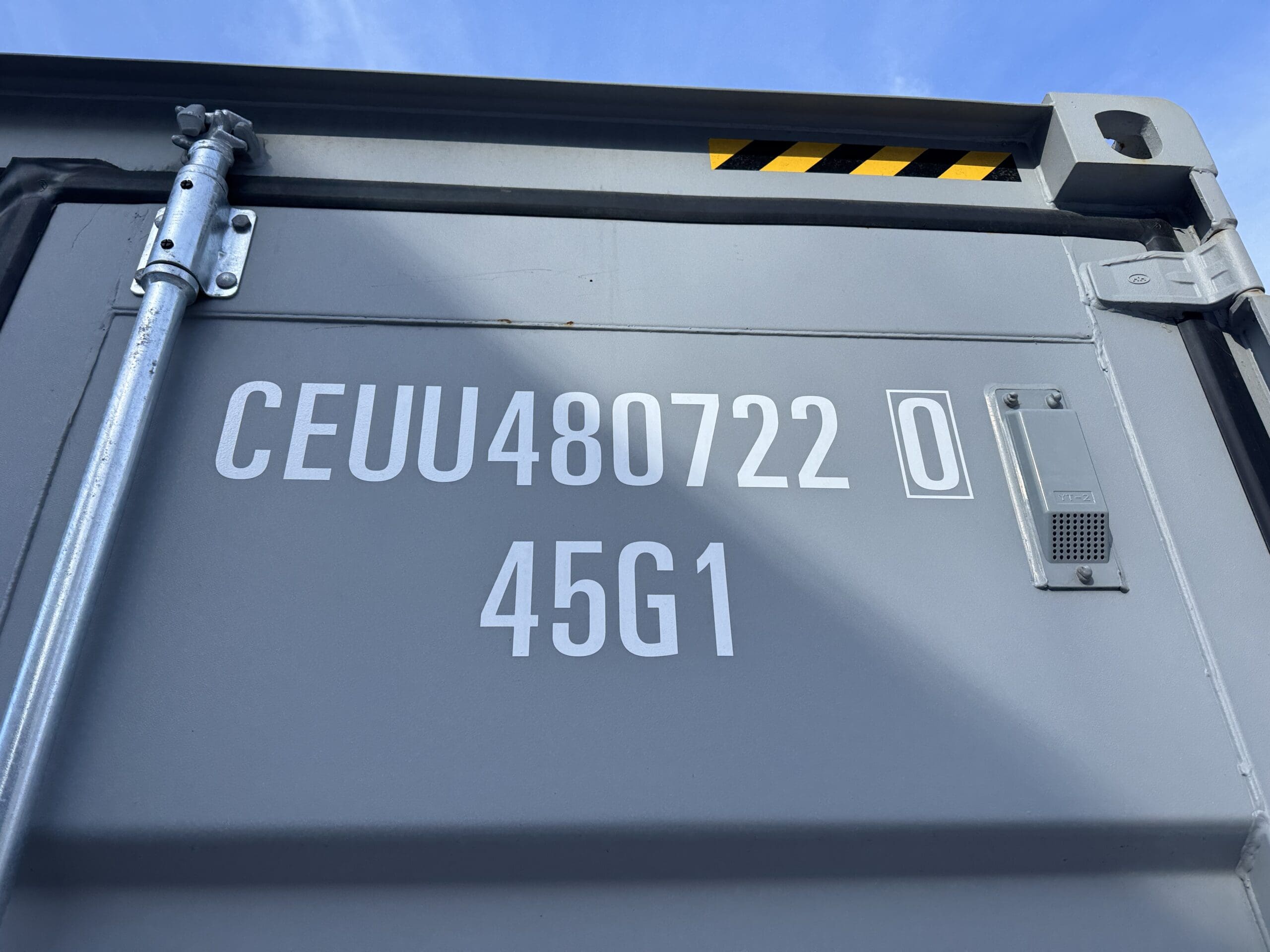 40ft New High Cube Shipping Container – Wind & Watertight – Gray — 40ft — new (image 2 of 12)
