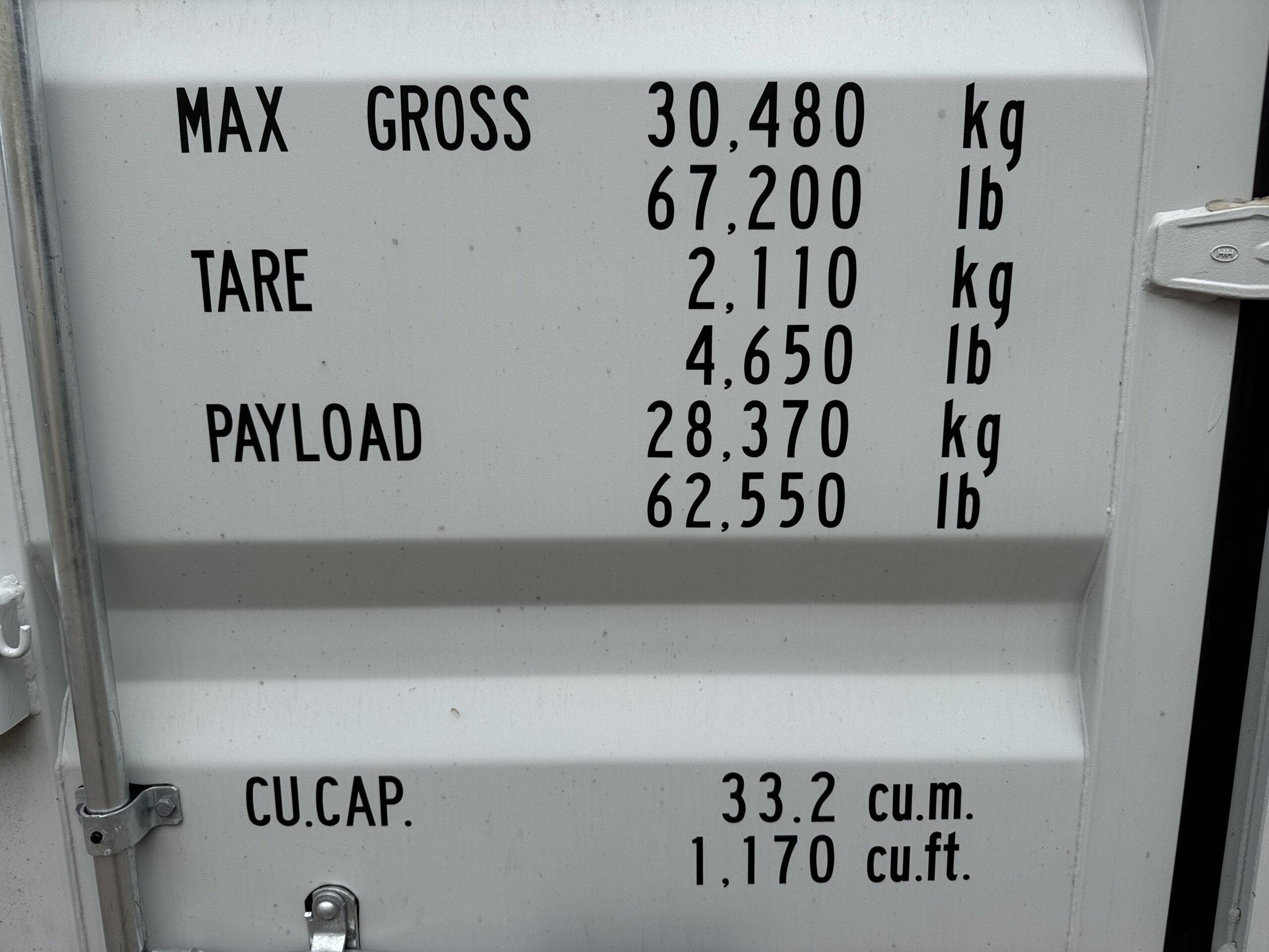 20ft New Shipping Container – Wind & Watertight – Gray — 20ft — new (image 4 of 12)