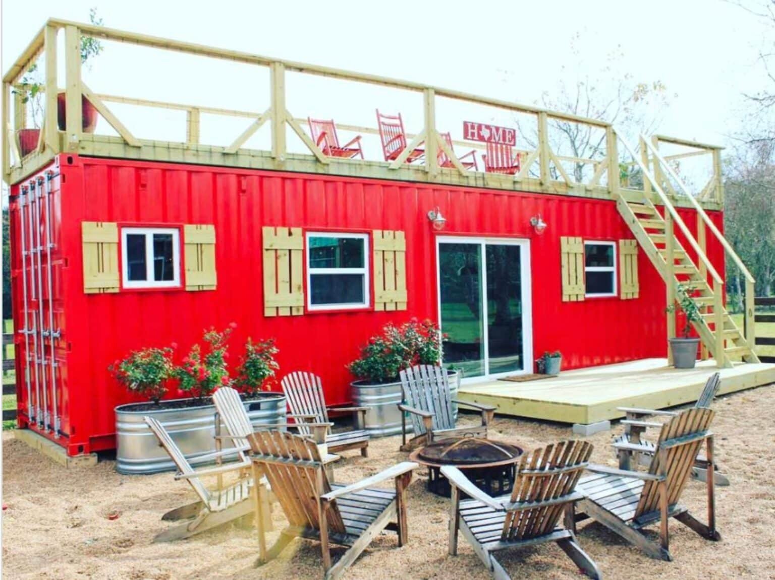 40ft Kennedy Luxury Container Home | 1 Bed 1 Bath Prefab Shipping Container House — 40ft — new (image 4 of 27)