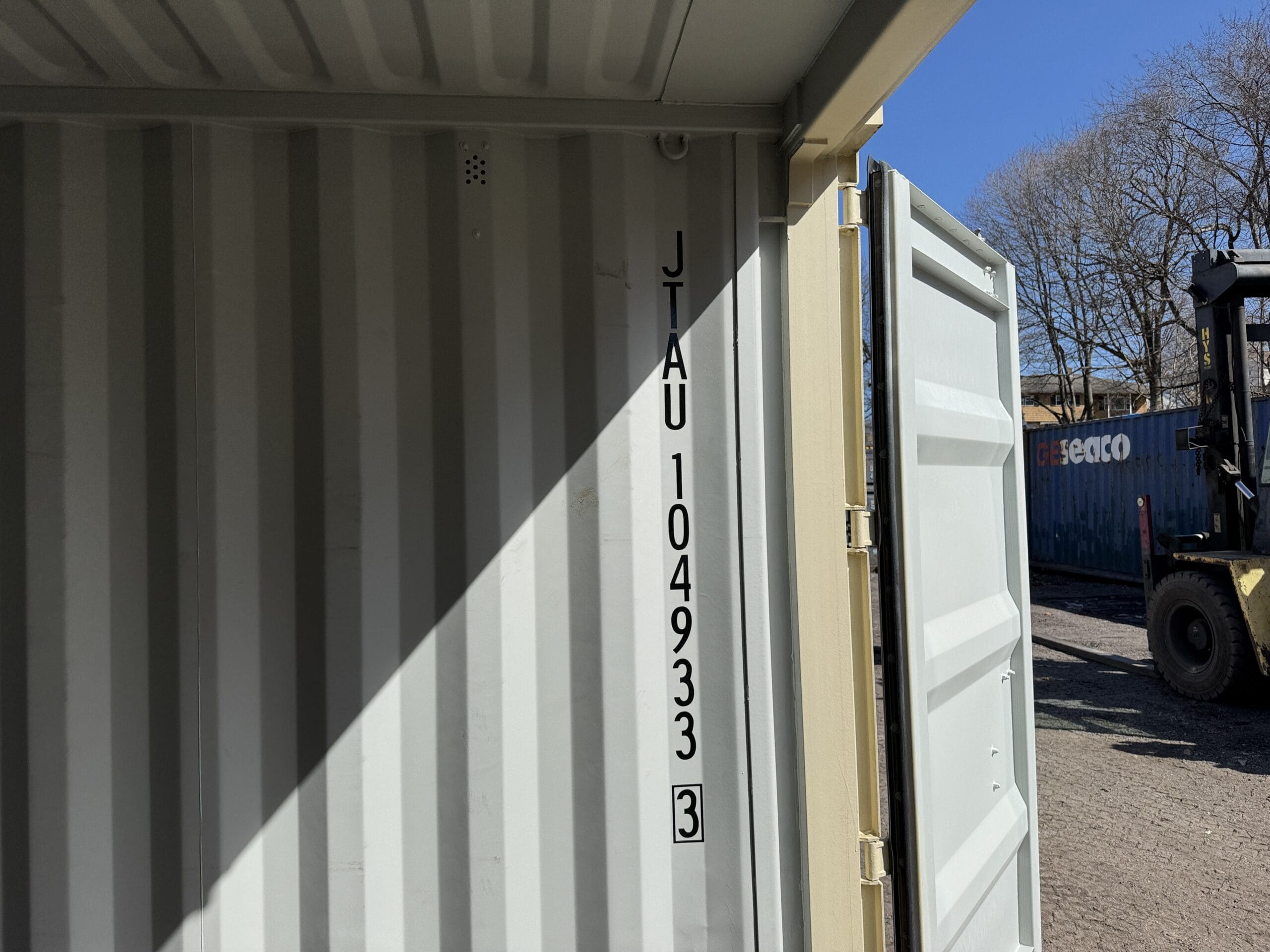 20ft New Shipping Container – Wind & Watertight – Beige — 20ft — new (image 3 of 12)
