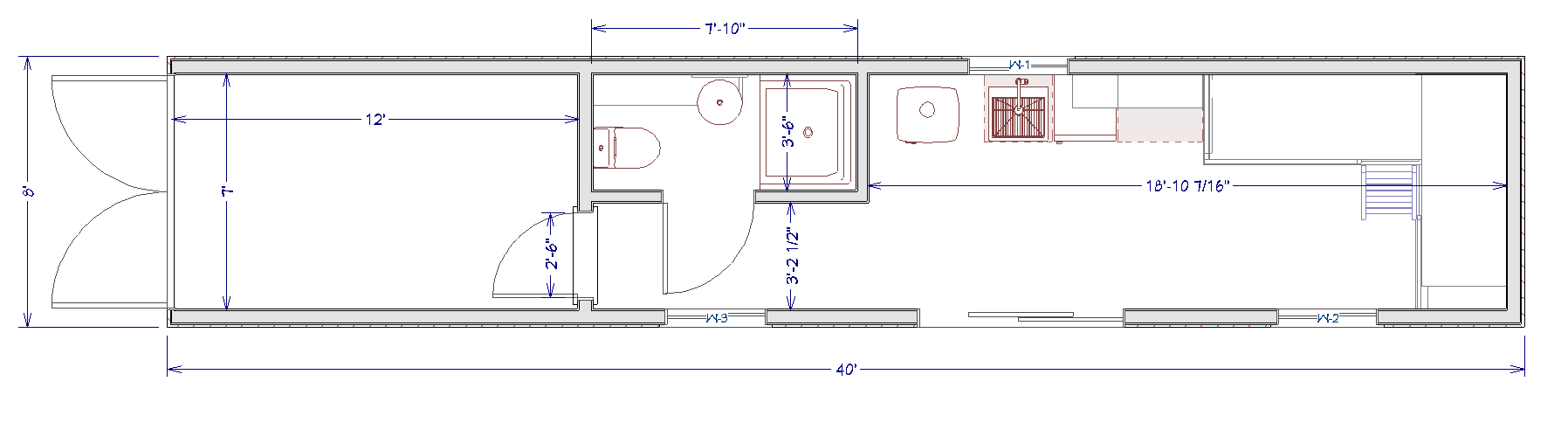 40FT Augustine Luxury Container Home with Kitchen, Bathroom & Garage | Ready to Ship | Free USA Delivery — 40ft — new (image 15 of 15)