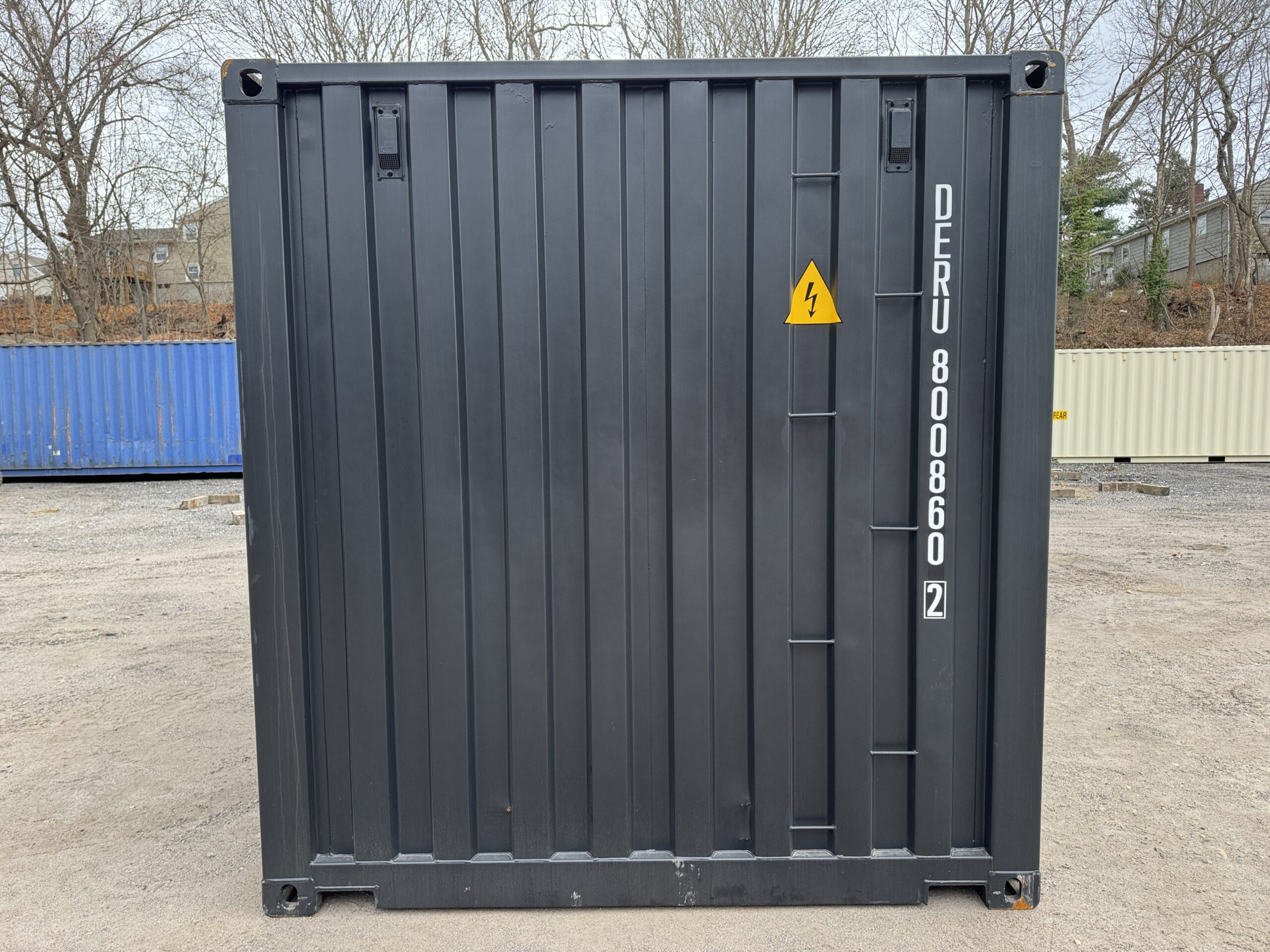 20ft New Shipping Container – Wind & Watertight – Black — 20ft — new (image 12 of 12)