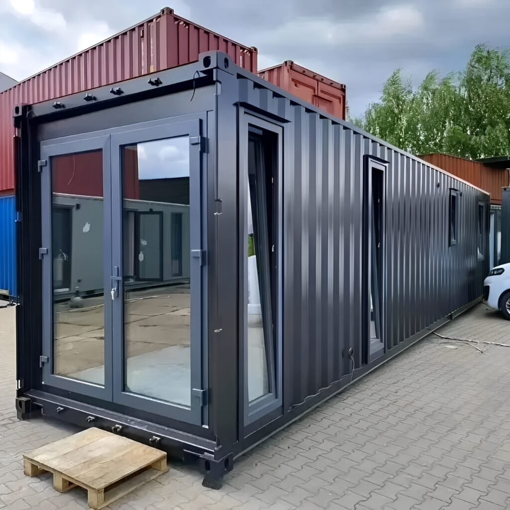40ft Ready Made Villa Design Container House for Sale — Front Exterior View 40ft Ready Made Villa Design Container House — 40ft — new (image 1 of 6)