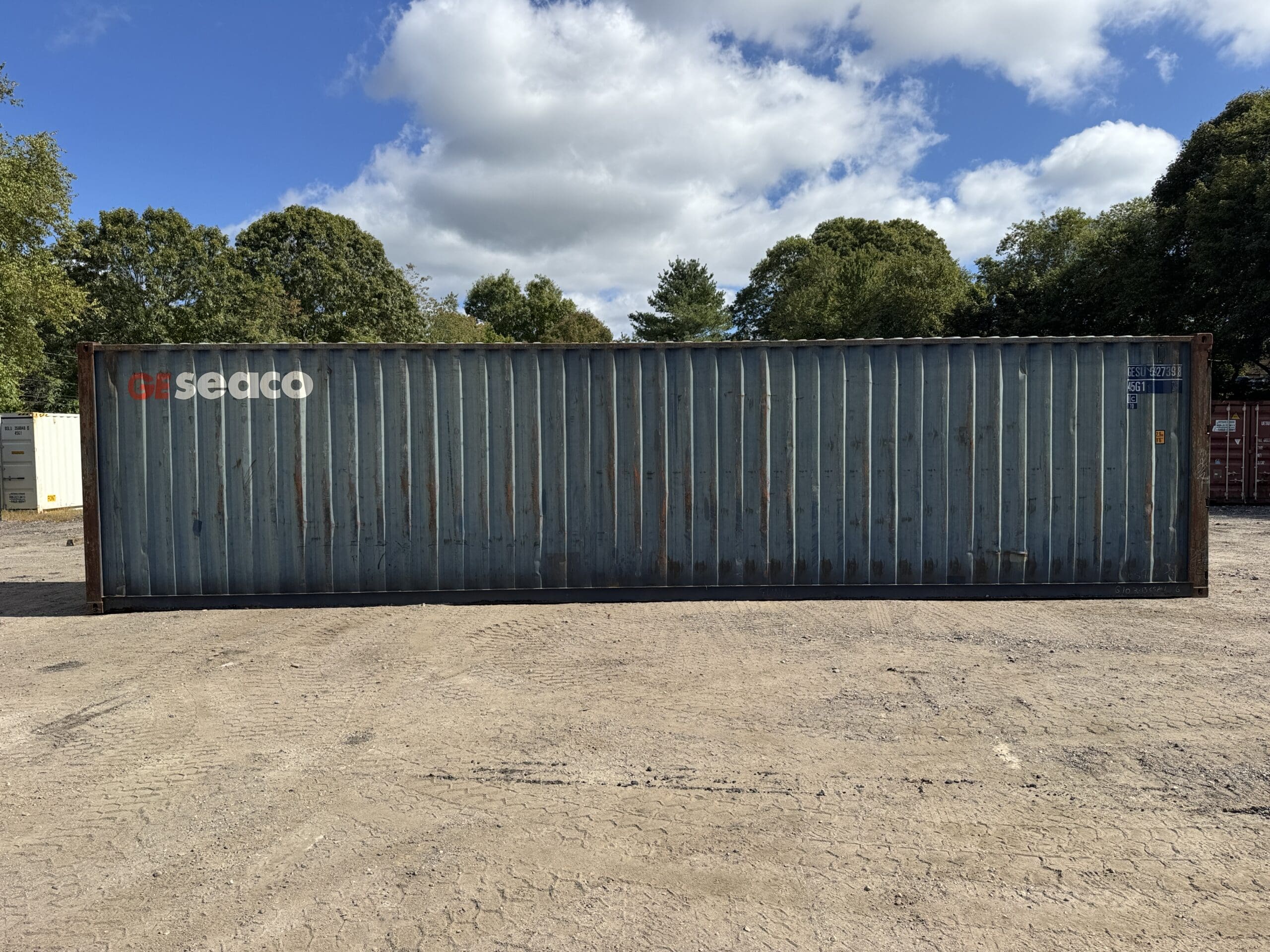 40ft Used High Cube Shipping Container – Wind & Watertight – Blue — 40ft — used (image 11 of 12)