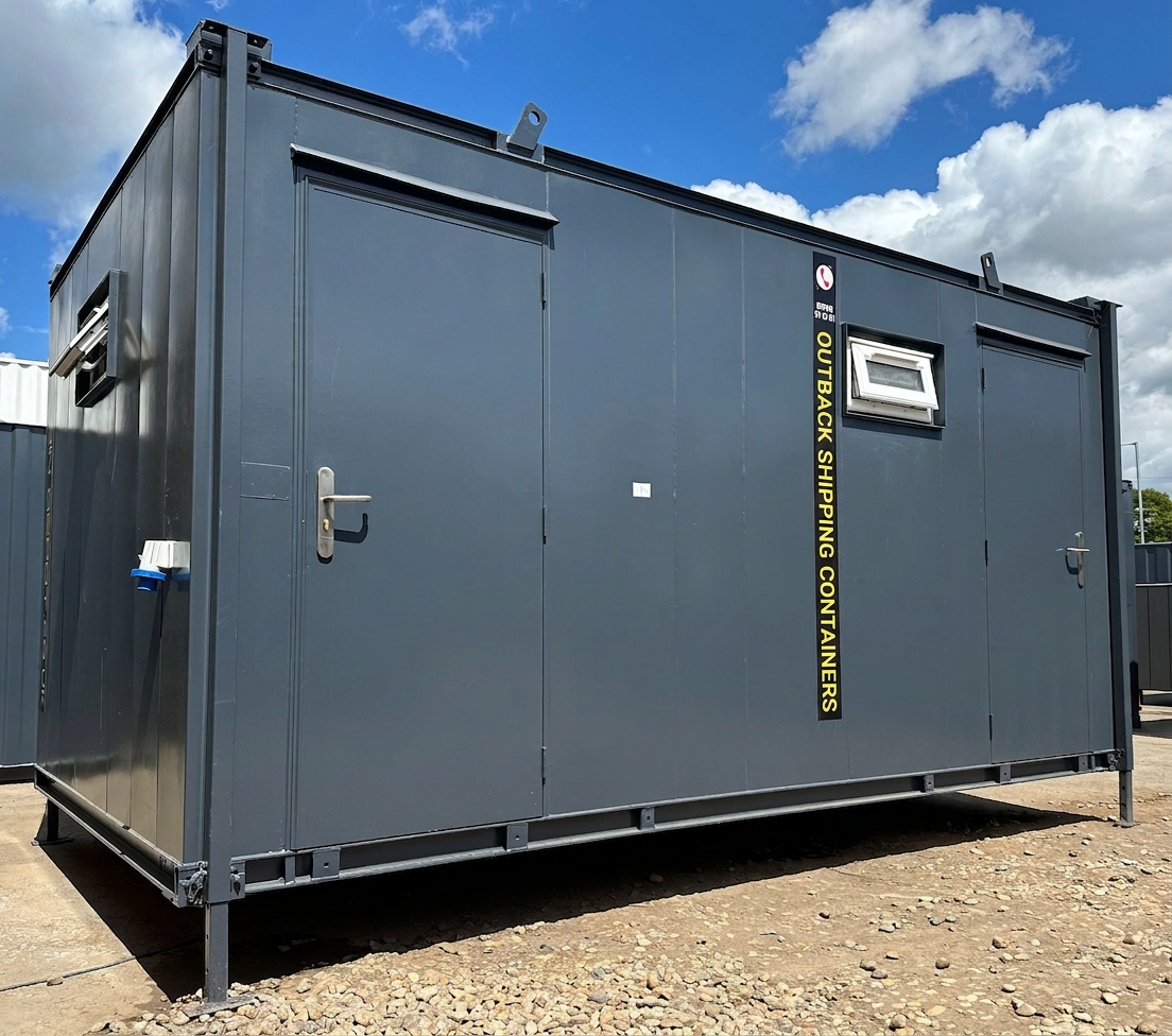 3+1 Toilet Block — 16 x 9 ft Anti-Vandal — Portable Toilet Block — No 1114 — product gallery image 2 of 12